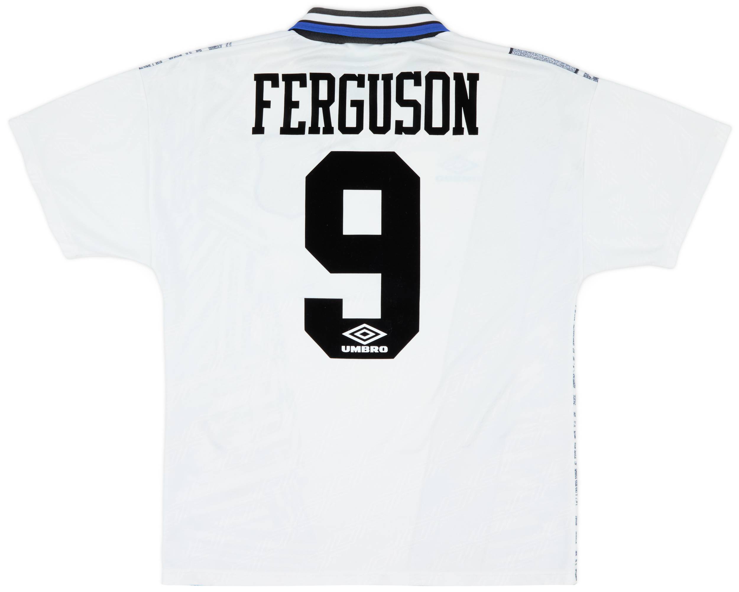 1994-95 Everton Away Shirt Ferguson #9 - 6/10 - (M)