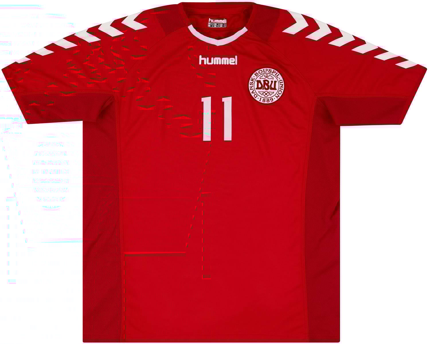 2003-04 Denmark Match Issue Home Shirt #11