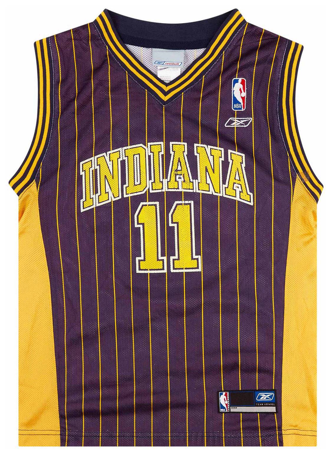 2002-05 Indiana Pacers Tinsley #11 Reebok Jersey (Away) Y