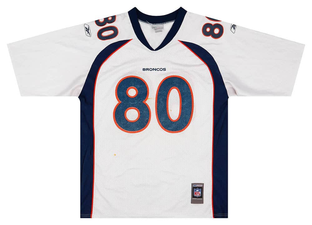 2001 Denver Broncos R. Smith #80 Reebok Jersey (Away) XL