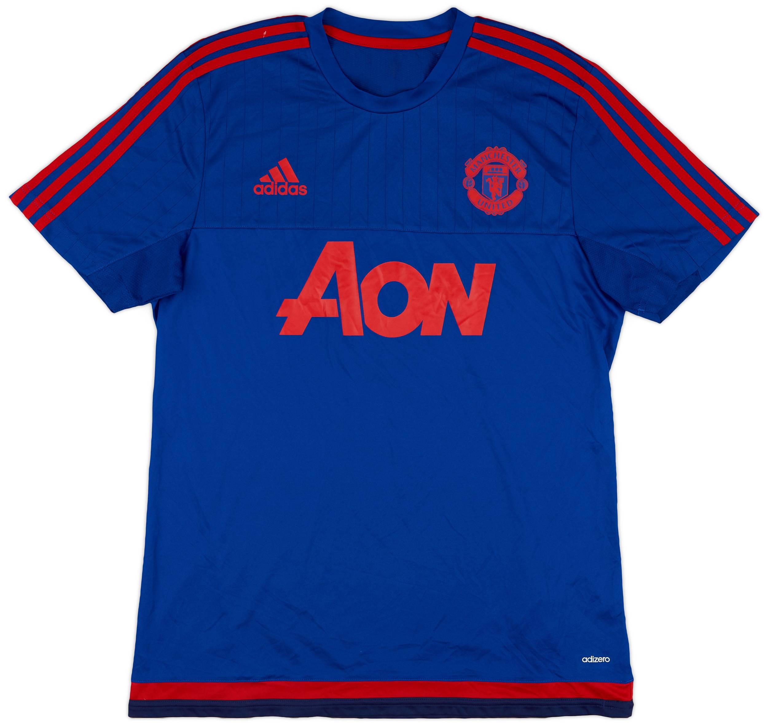2015-16 Manchester United adidas Training Shirt - 8/10 - (L)