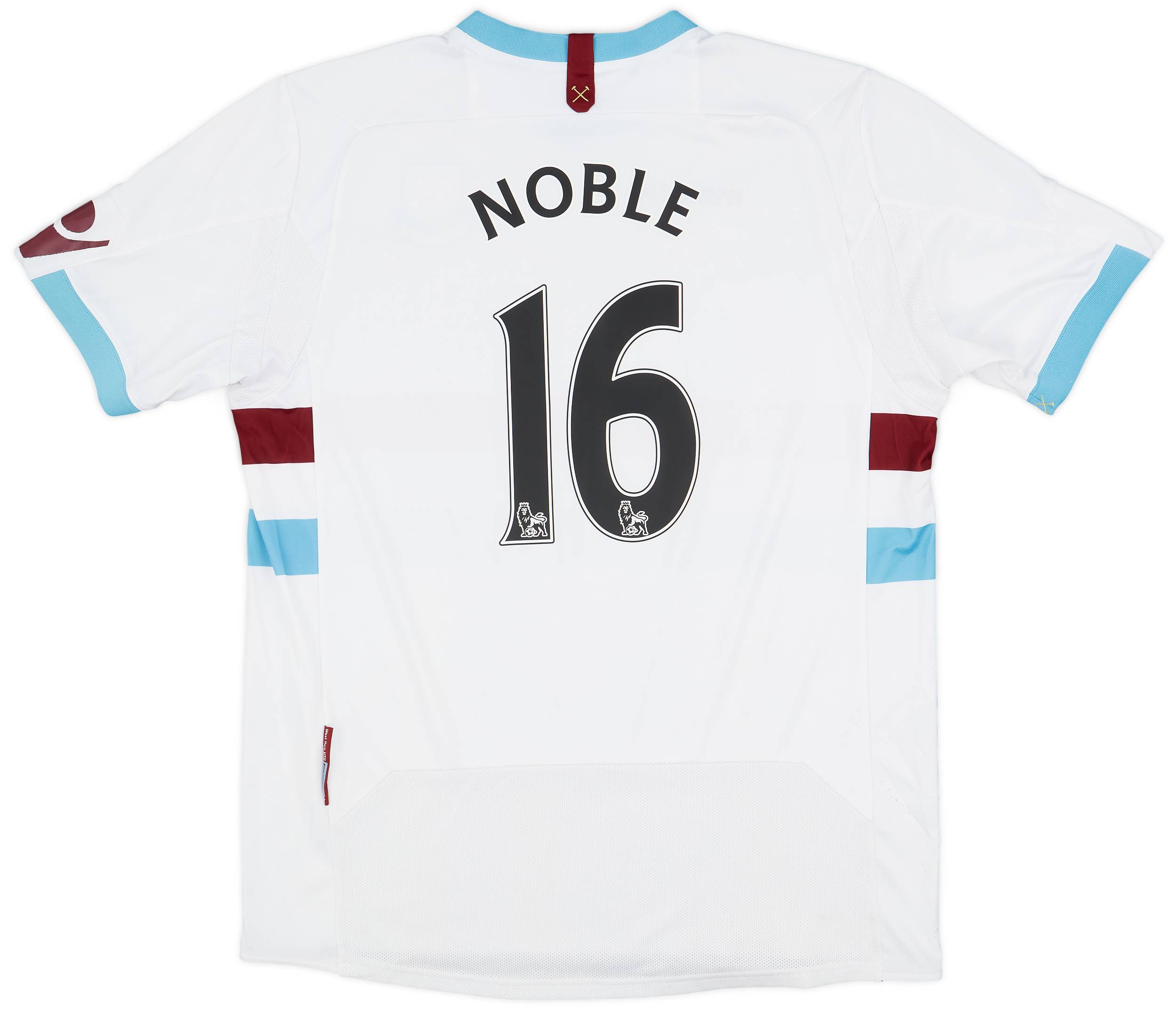 2010-12 West Ham Away Shirt Noble #16 - 6/10 - (XXL)