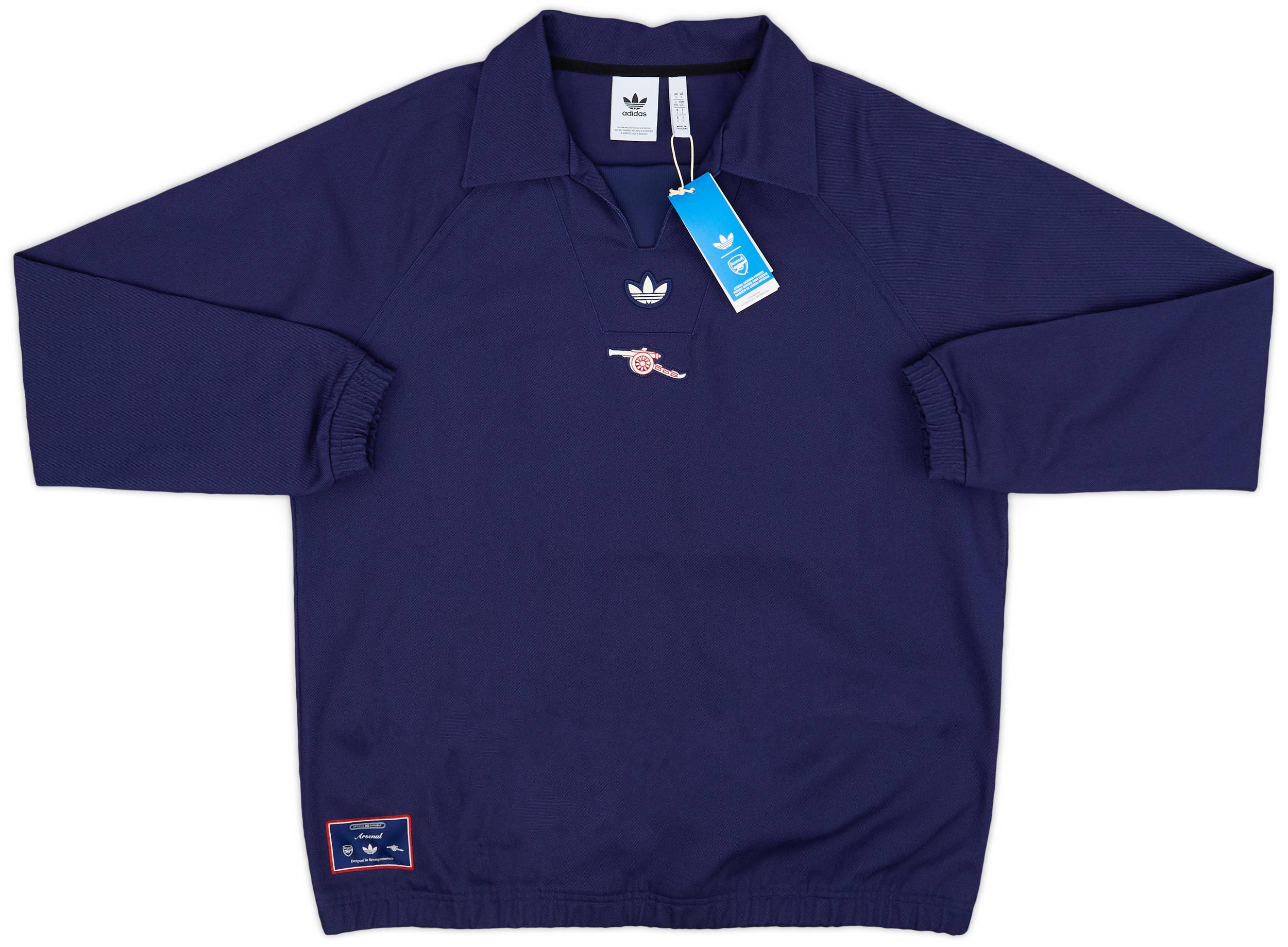 2024-25 Arsenal adidas Originals Terrace Icons Drill Top