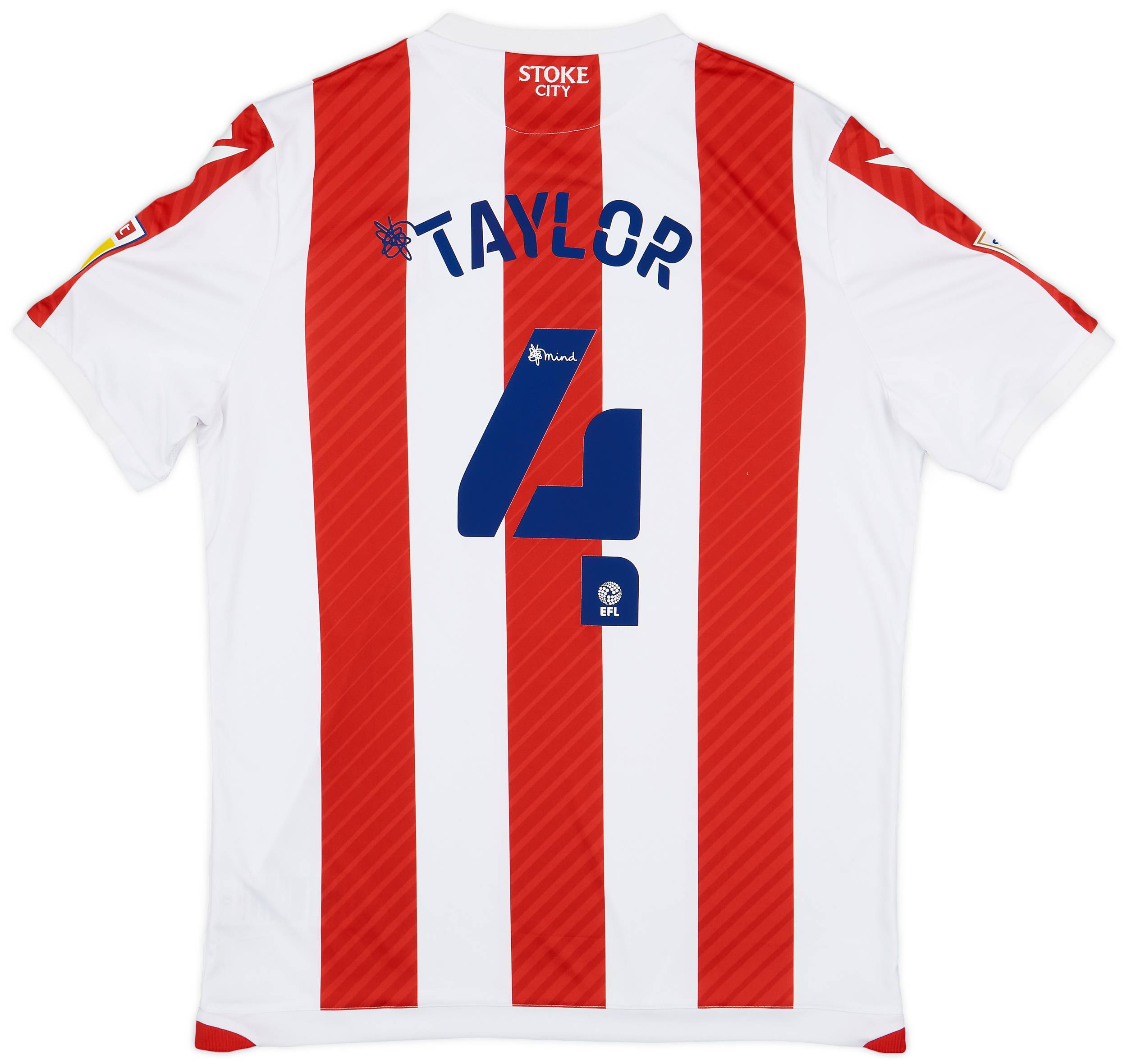 2021-22 Stoke City Home Shirt Taylor #4 - 8/10 - (XXL)