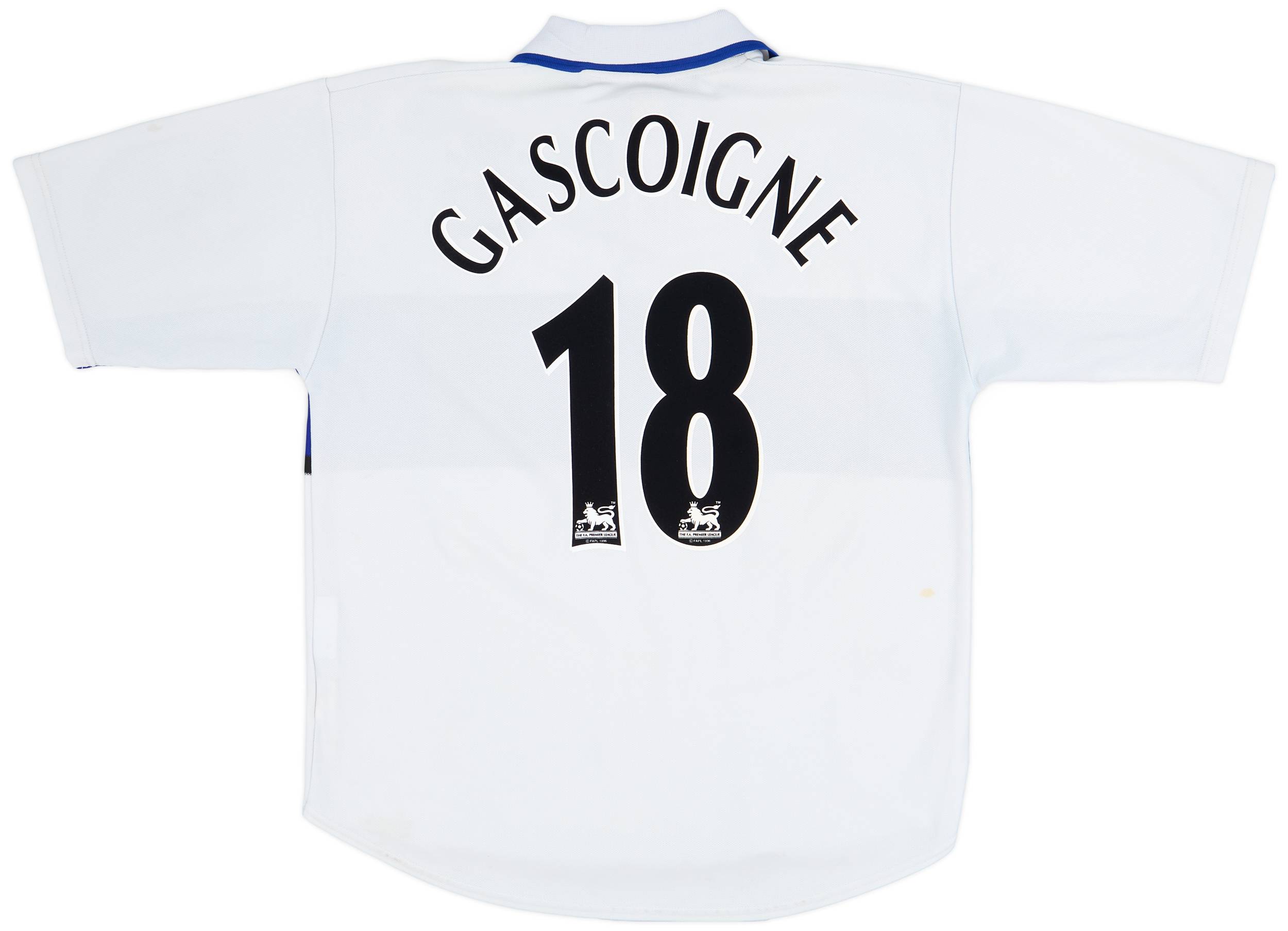 2000-01 Everton Third Shirt Gascoigne #18 - 6/10 - (L)