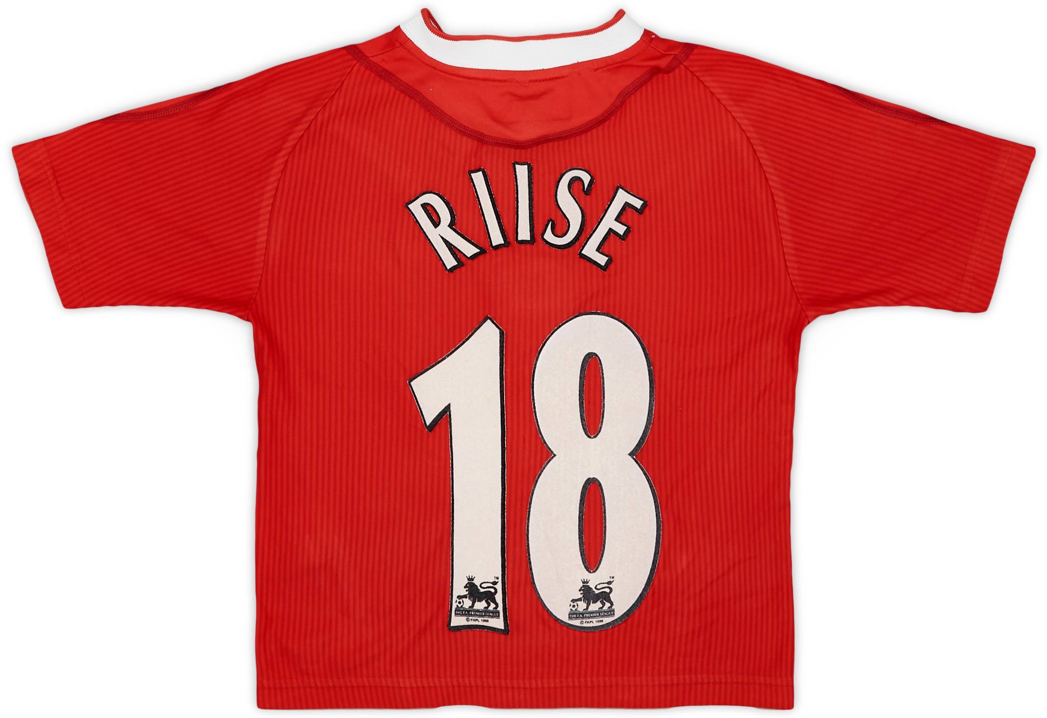 2002-04 Liverpool Home Shirt Riise #18 - 5/10 - (M.Boys)