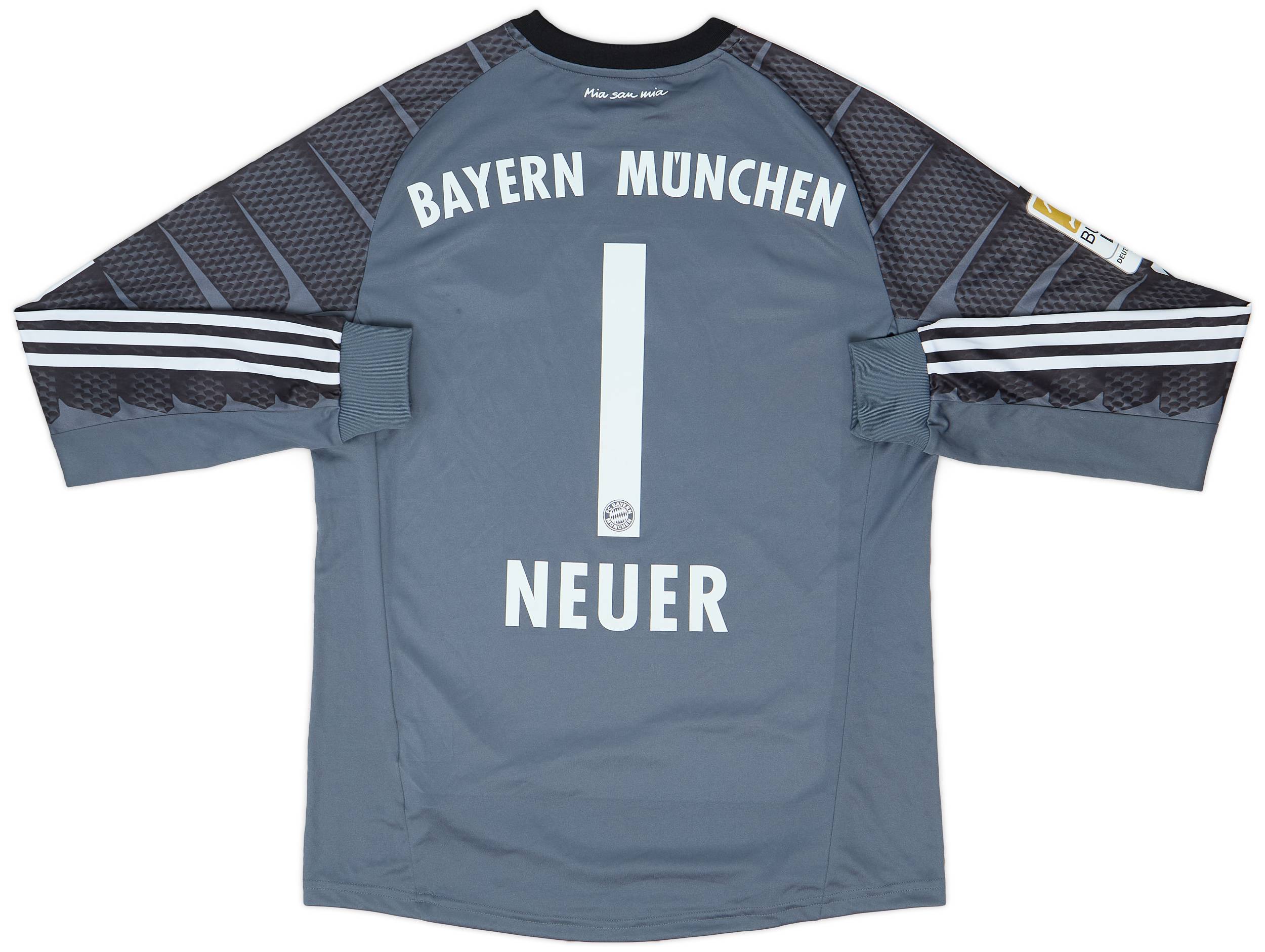 2014-15 Bayern Munich GK Shirt Neuer #1 - 9/10 - (XL.Boys)