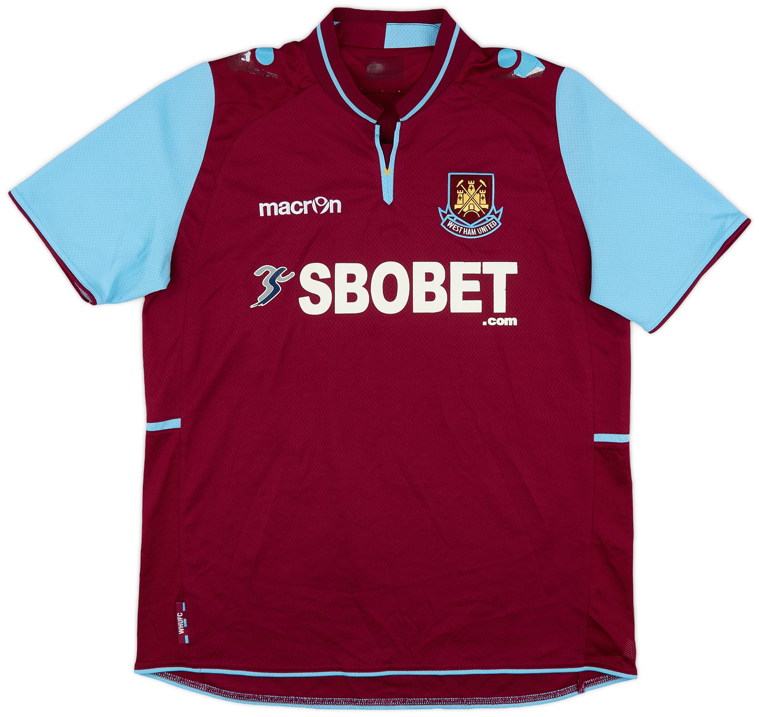 2010-11 West Ham Home Shirt - 5/10 - (XL)