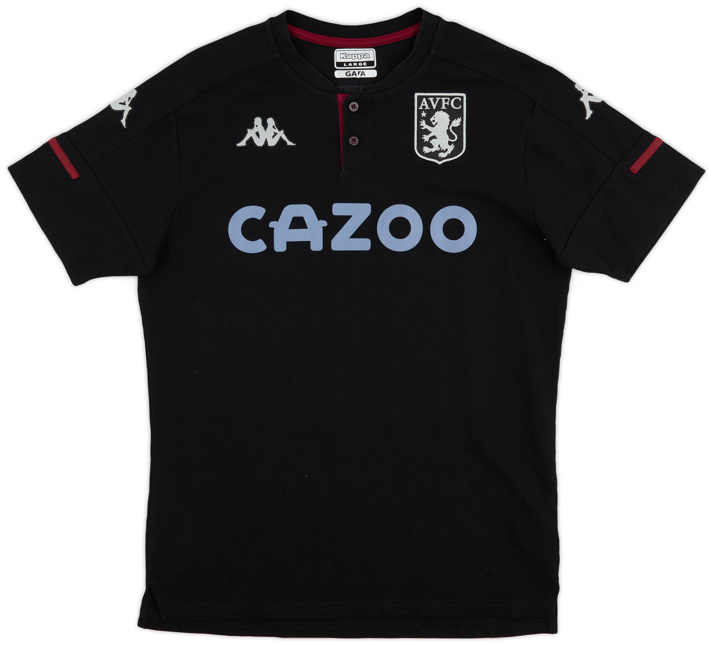 2020-21 Aston Villa Kappa Polo Shirt - 7/10 - (L)