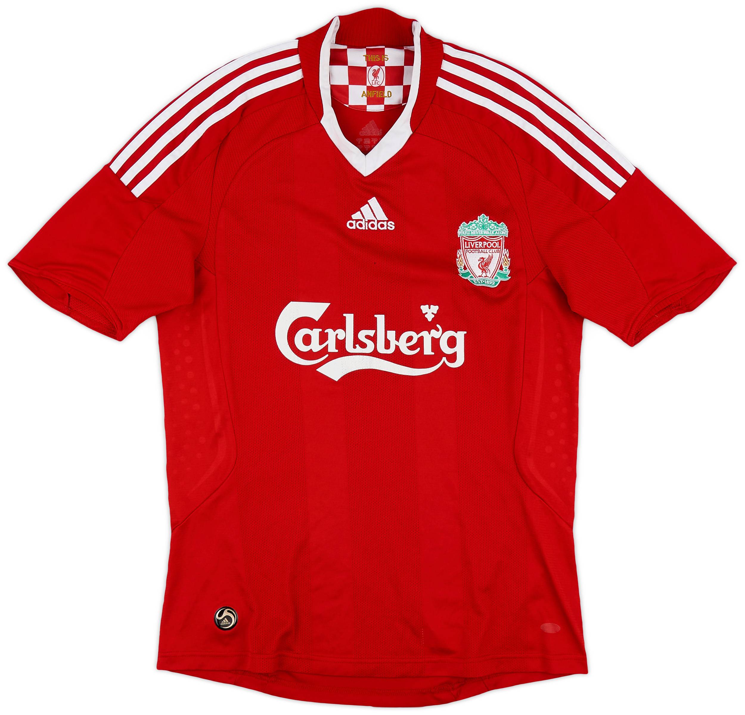 2008-10 Liverpool Home Shirt - 5/10 - (S)