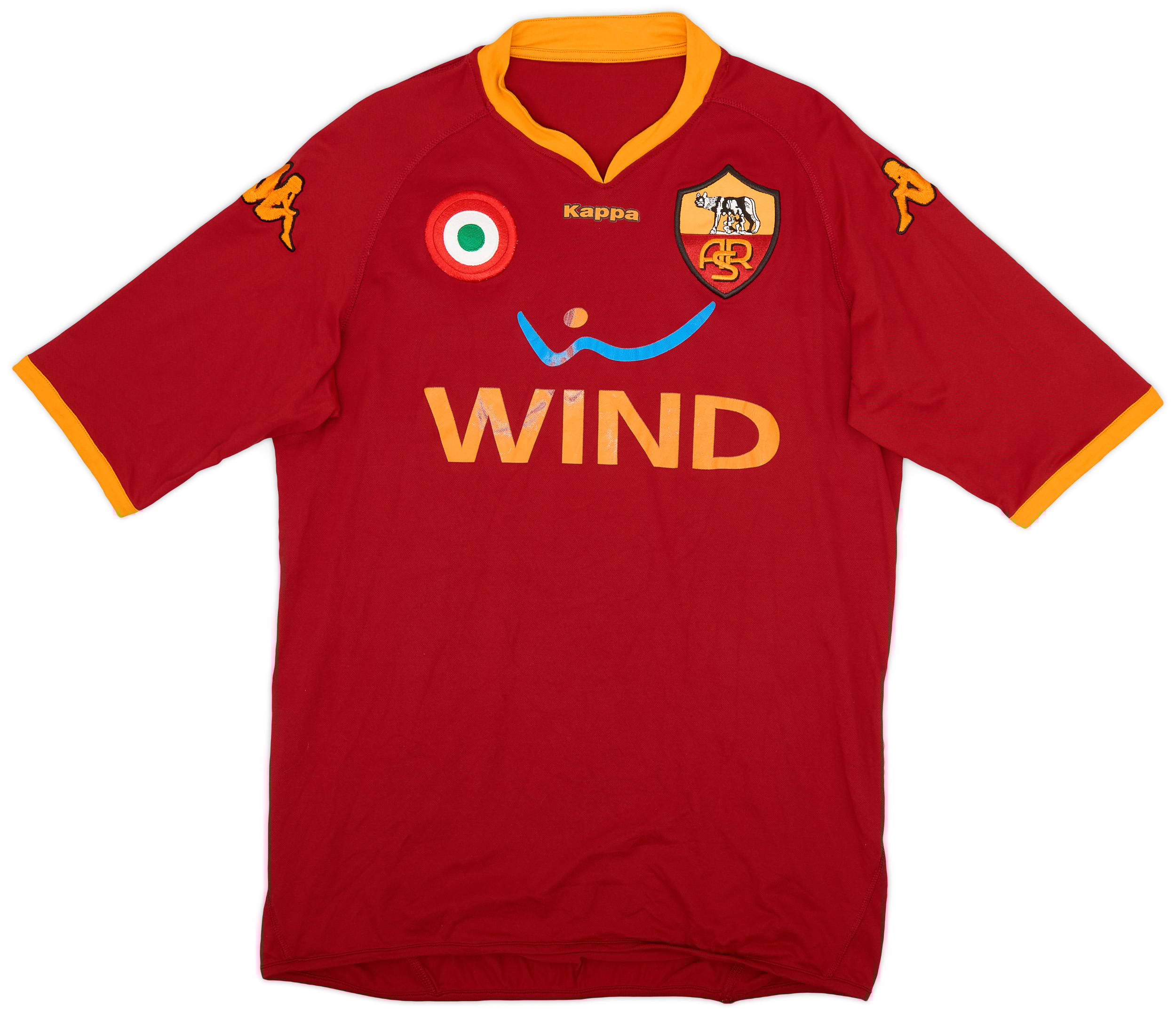2007-08 Roma Home Shirt - 6/10 - (XXL)
