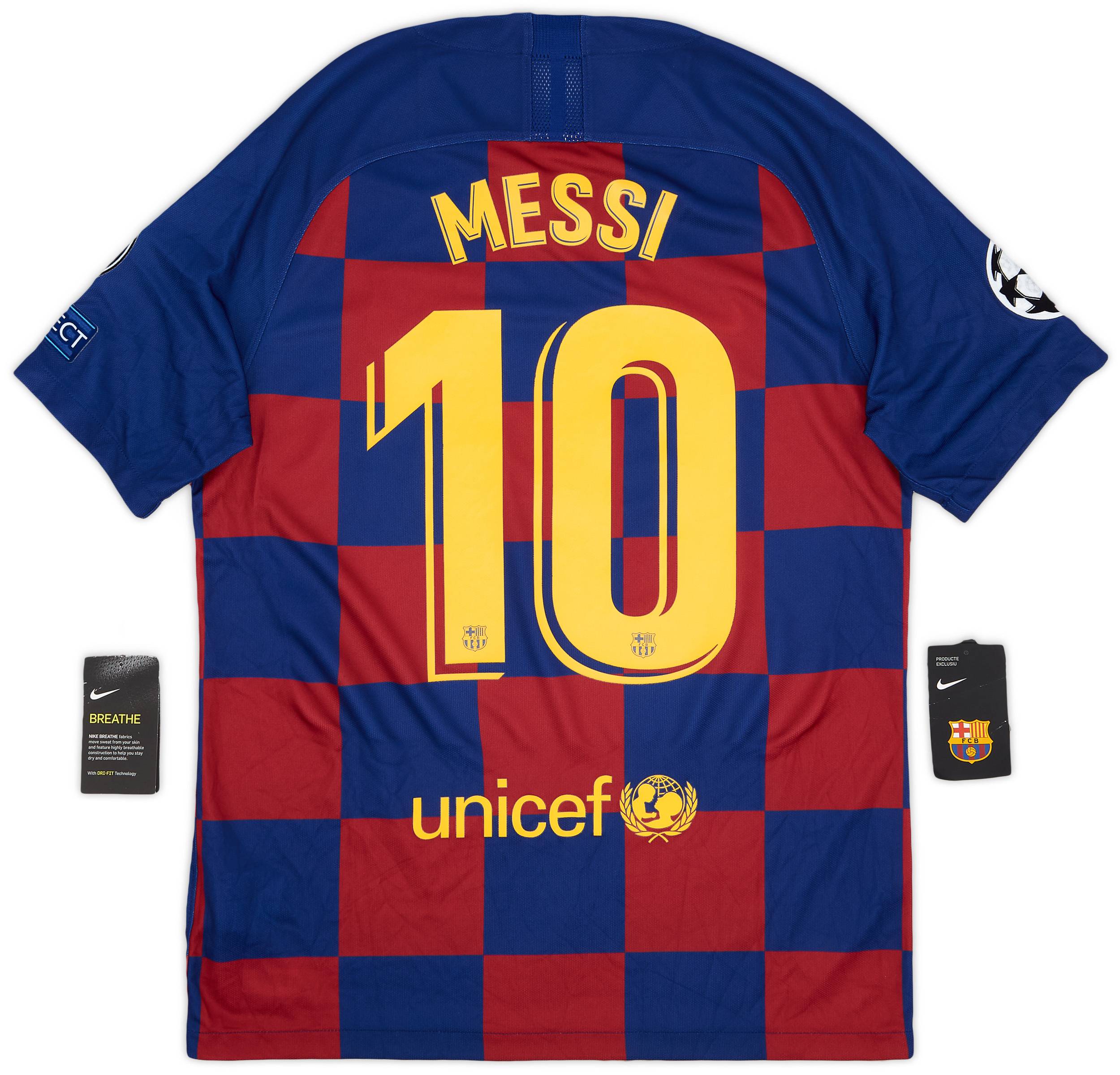 2019-20 Barcelona Home Shirt Messi #10 (M)