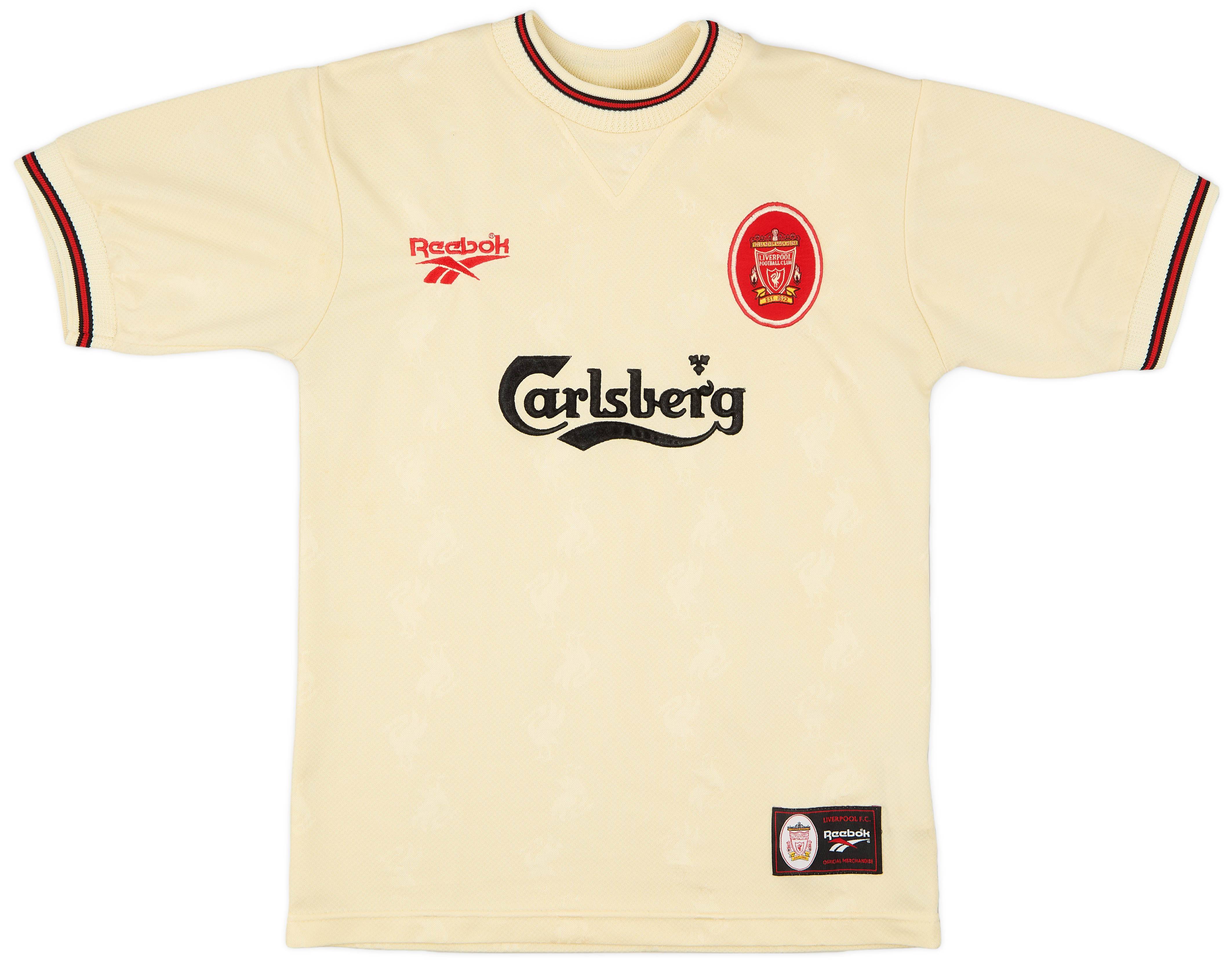 1996-97 Liverpool Away Shirt - 9/10 - (Y)