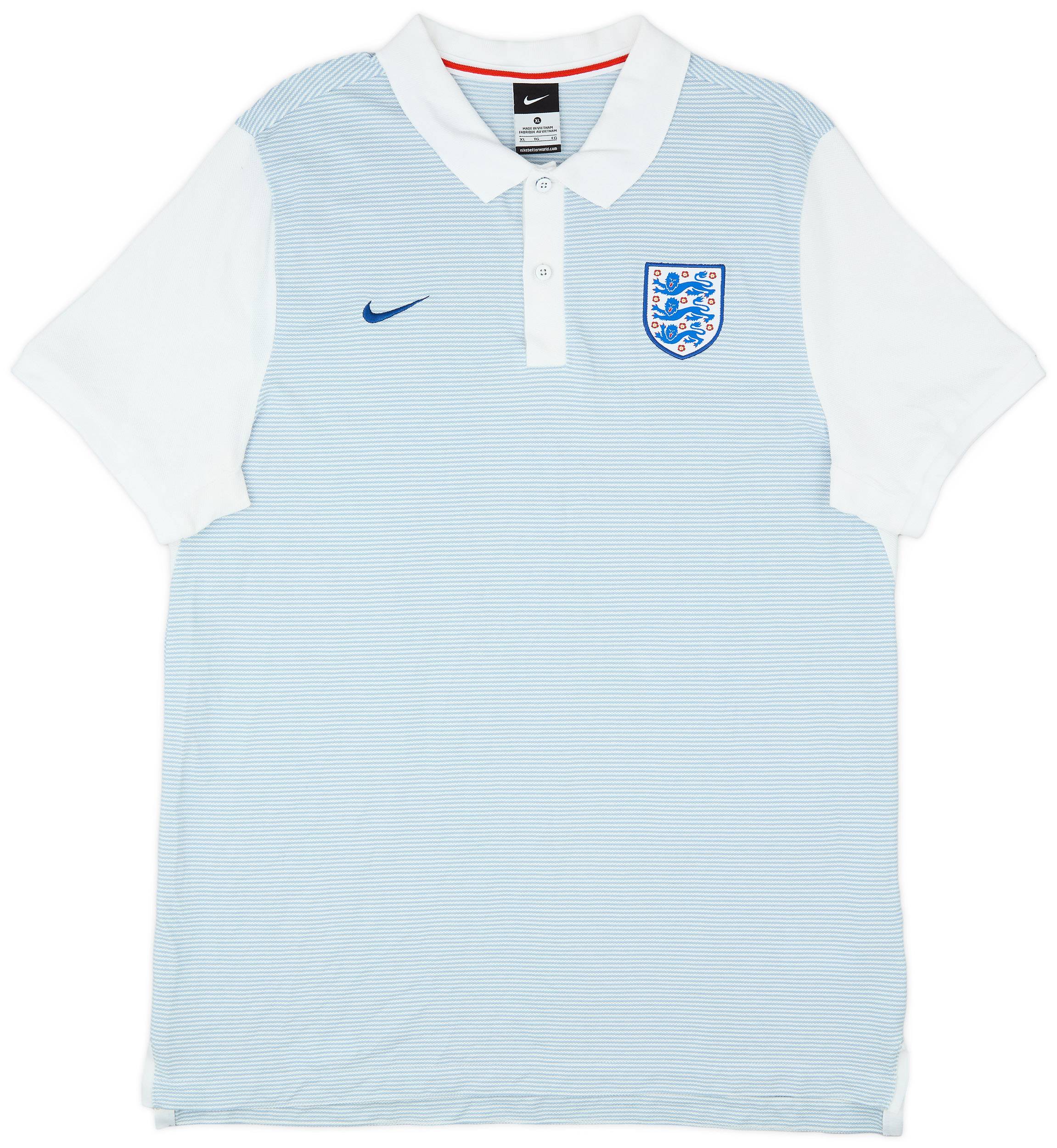 2016-17 England Nike Polo Shirt - 9/10 - (L)