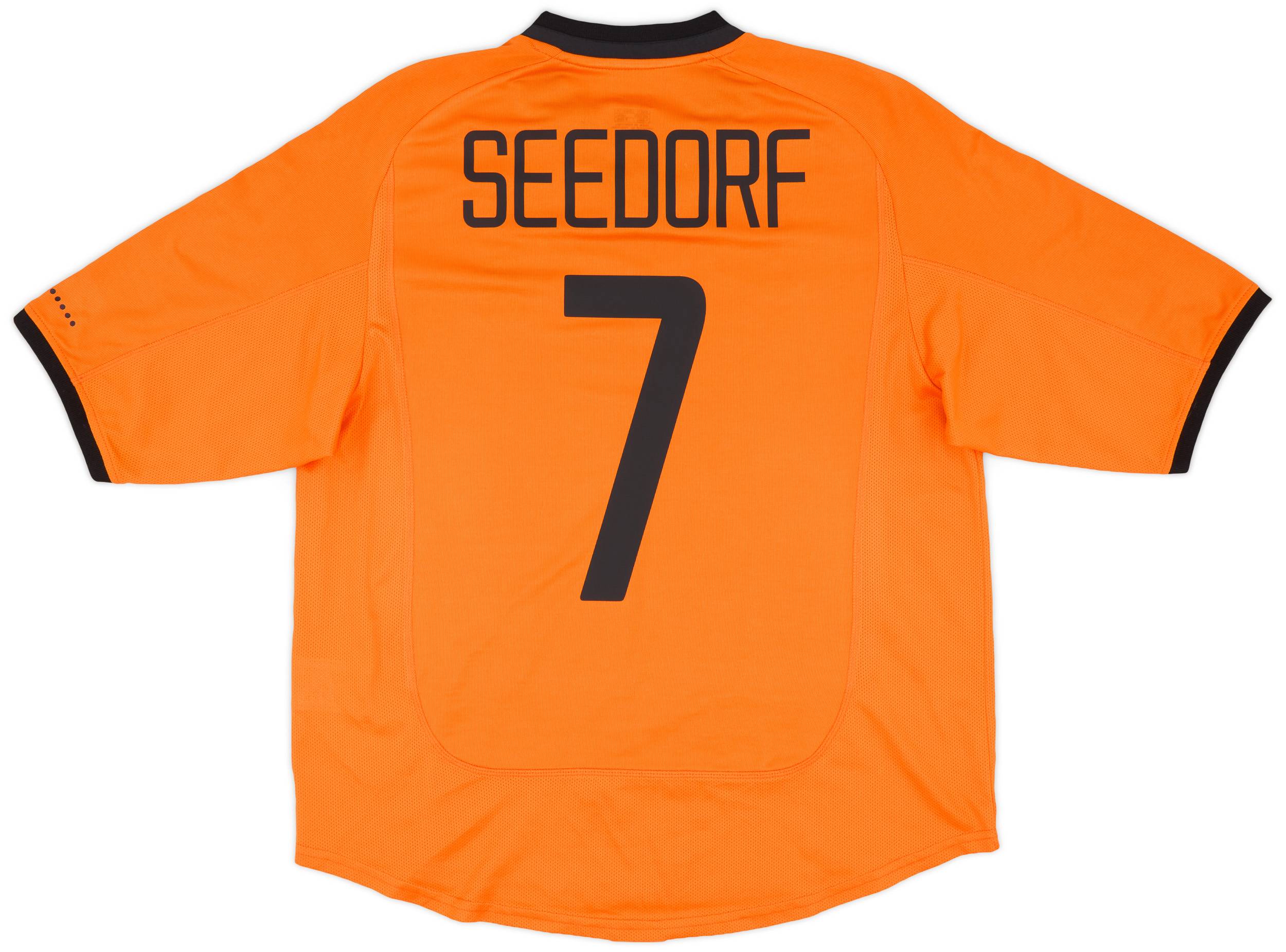 2000-02 Netherlands Home Shirt Seedorf #7 - 9/10 - (M)