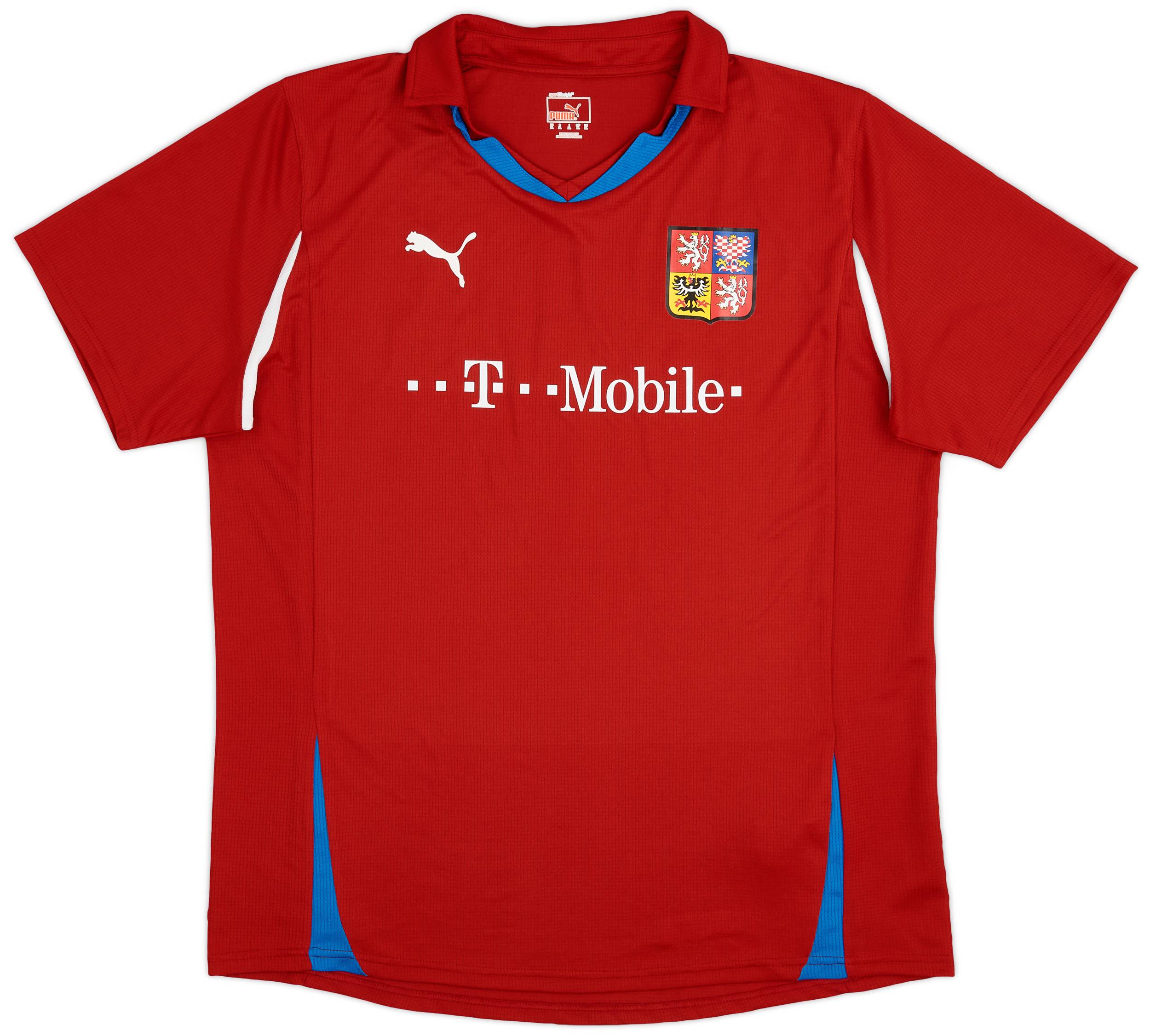 2010-11 Czech Republic Home Shirt - 9/10 - (XL)