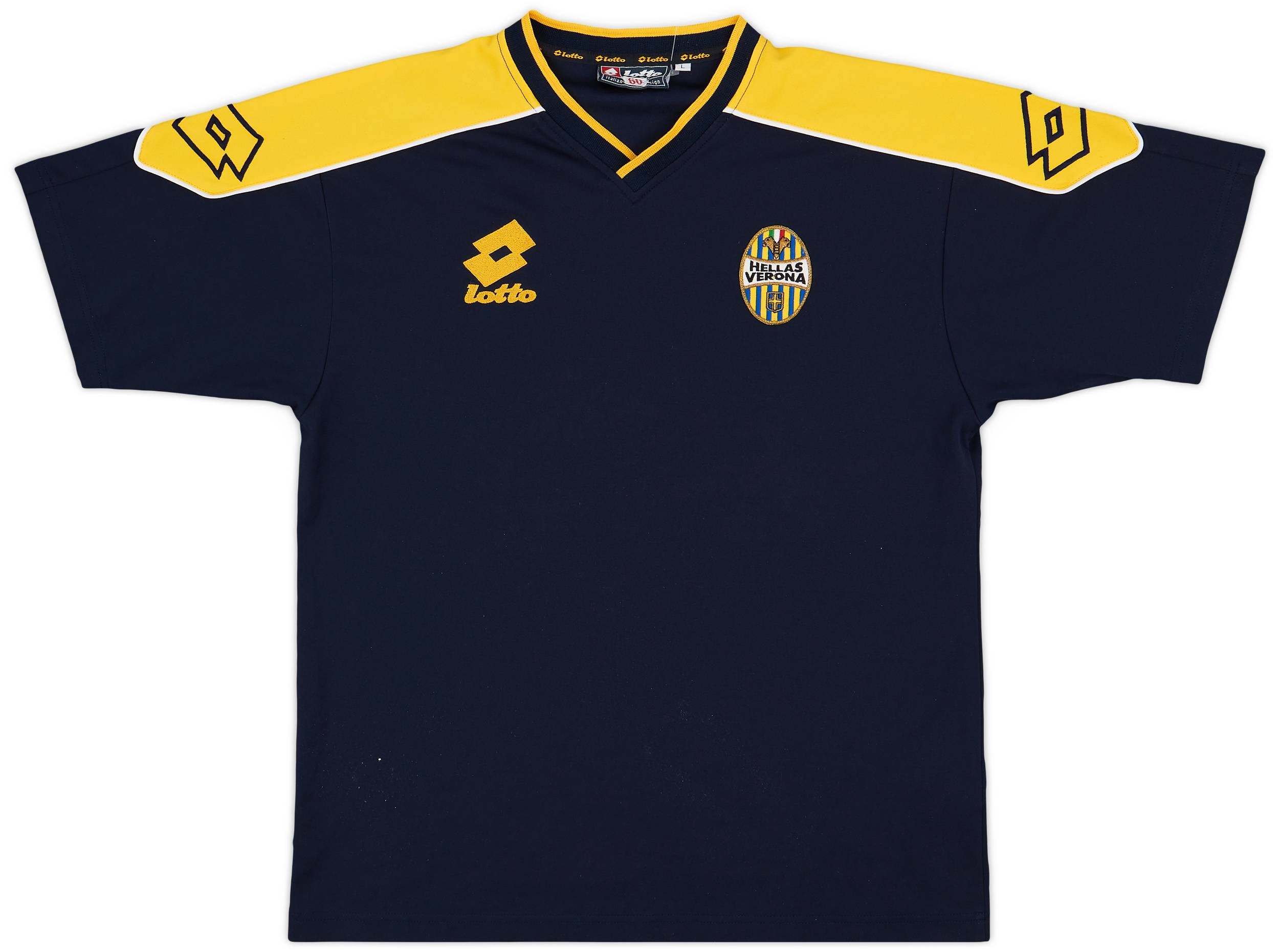2000-02 Hellas Verona Lotto Training Shirt - 9/10 - (L)