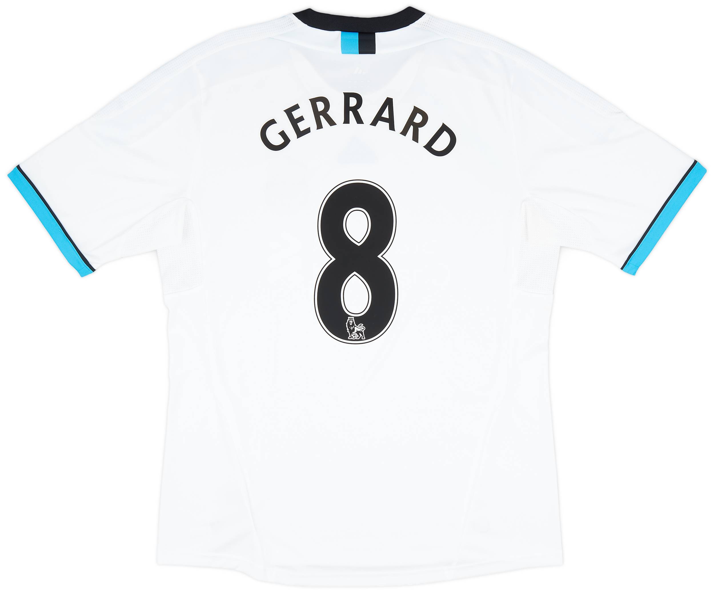 2011-12 Liverpool Third Shirt Gerrard #8 - 7/10 - (L)