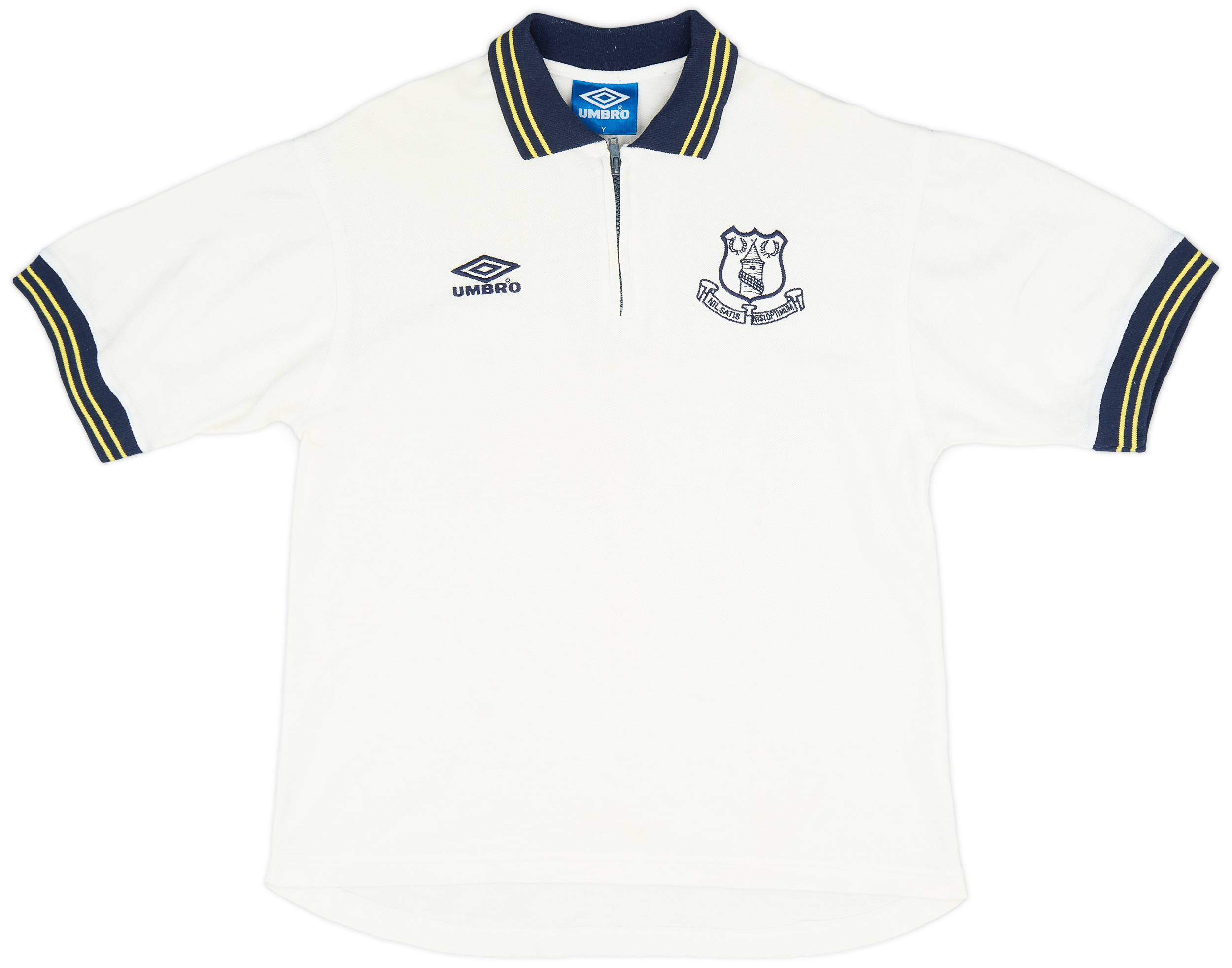 1999-00 Everton Umbro Polo Shirt - 8/10 - (Y)