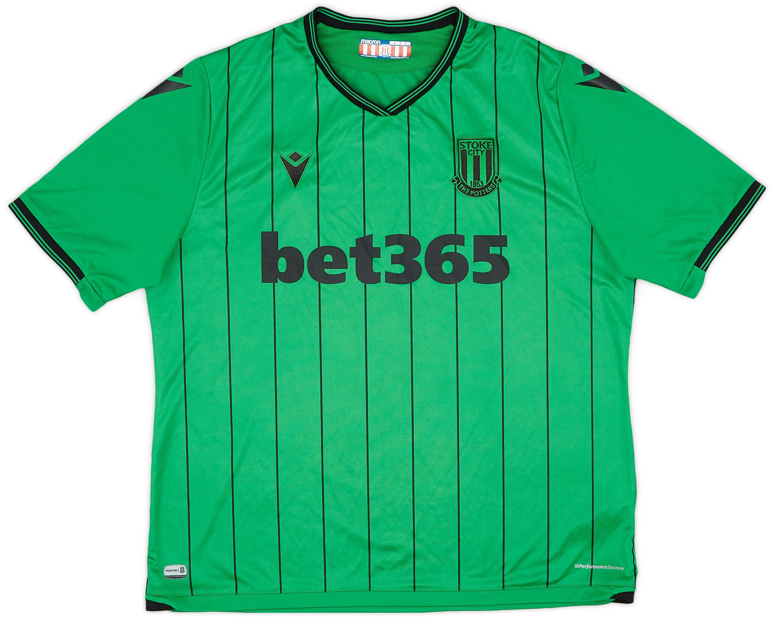 2021-22 Stoke City Away Shirt - 8/10 - (XL.Boys)