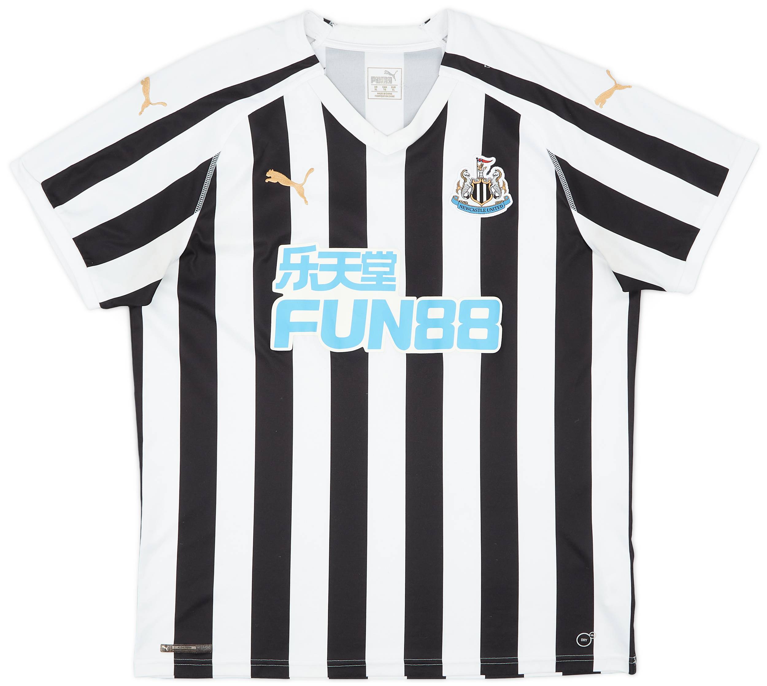 2018-19 Newcastle Home Shirt - 7/10 - (XL)