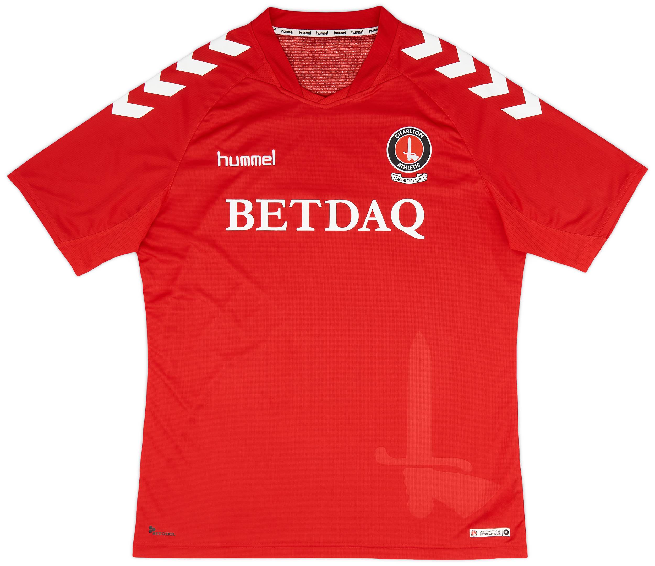 2017-18 Charlton Home Shirt - 9/10 - (XL)