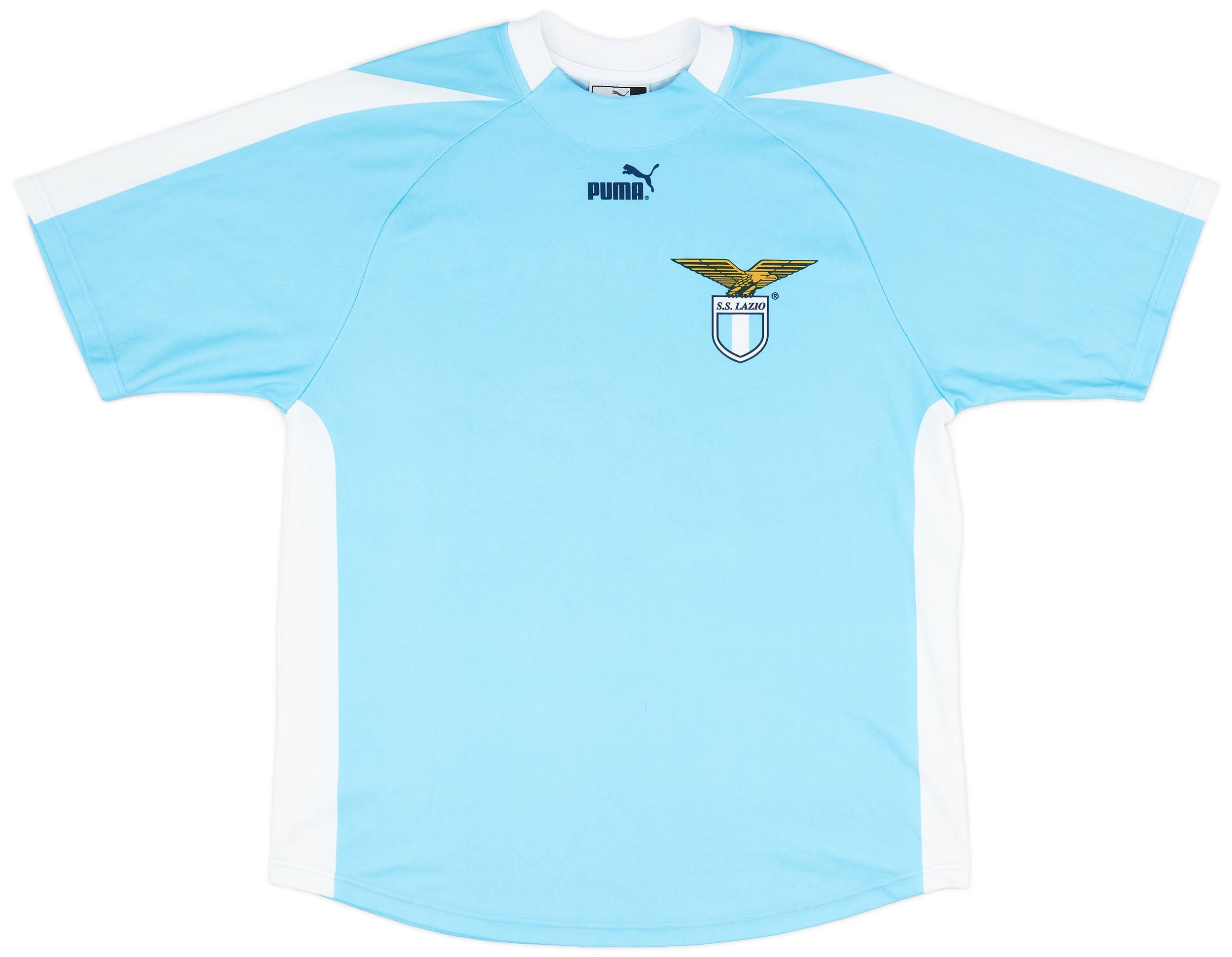 2003-04 Lazio 'Signed' Basic Home Shirt - 10/10 - (L)