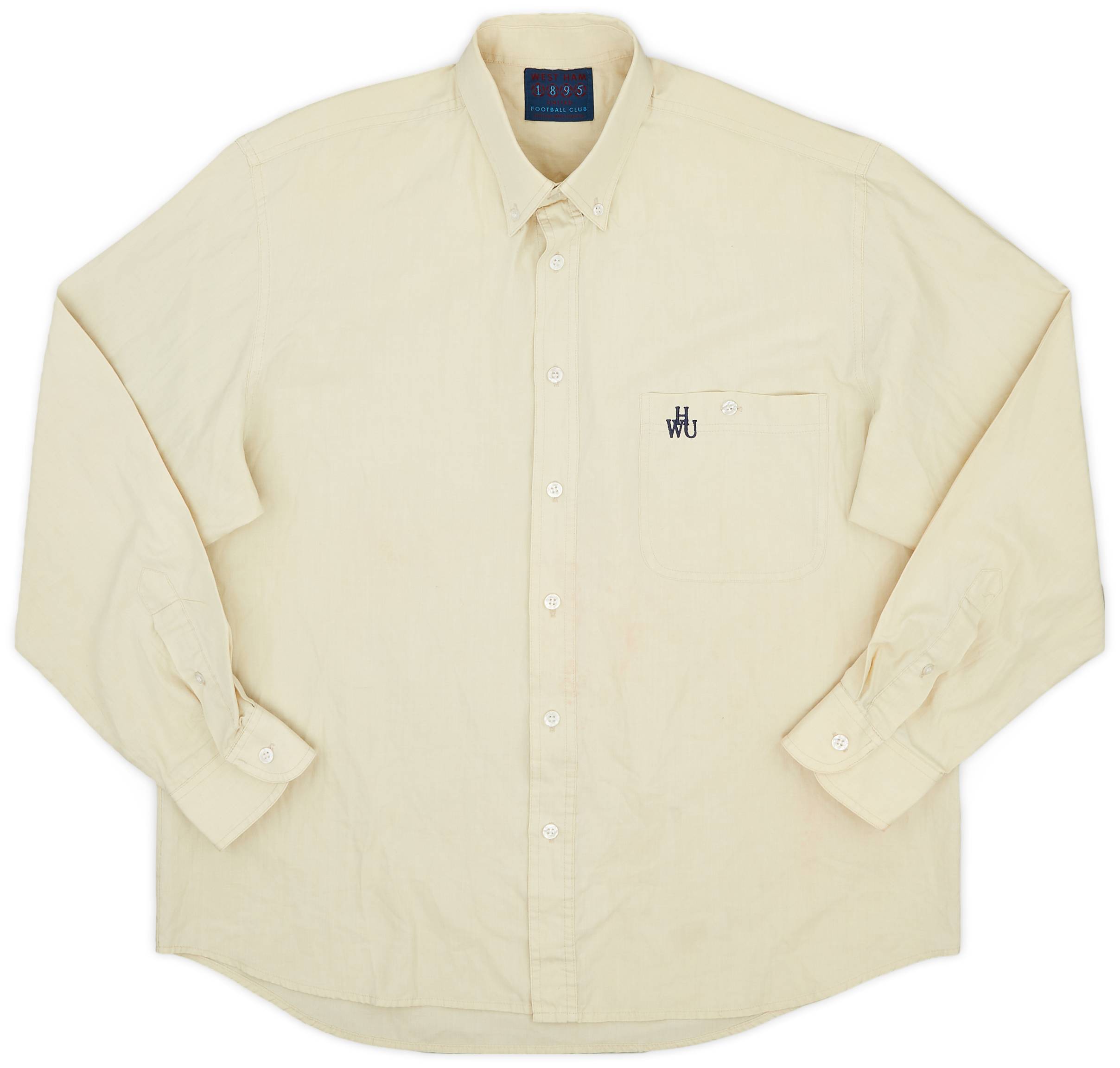 1998 West Ham Button Up Shirt - 5/10 - (L)