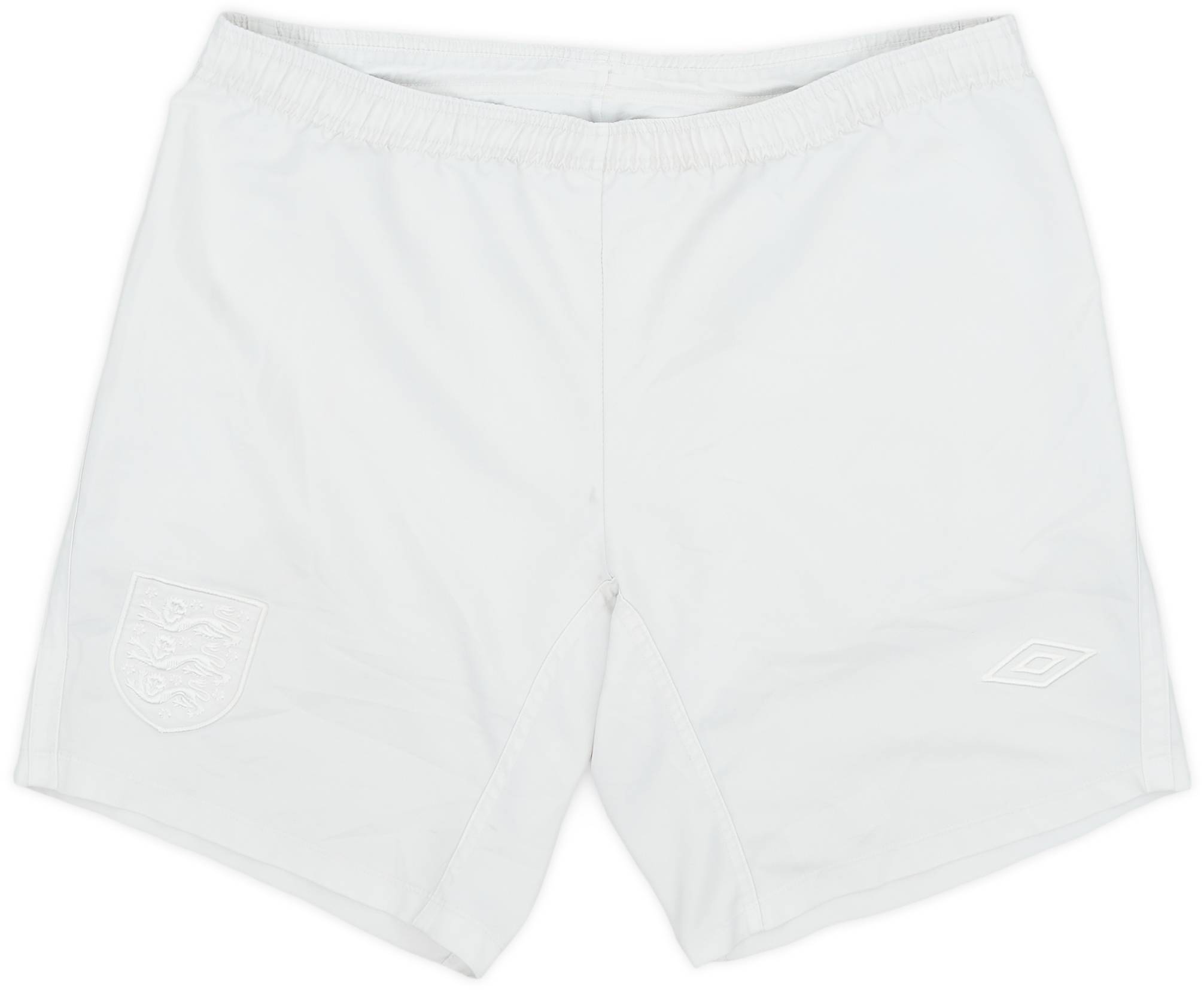2009-10 England Home Shorts - 7/10 - (M)