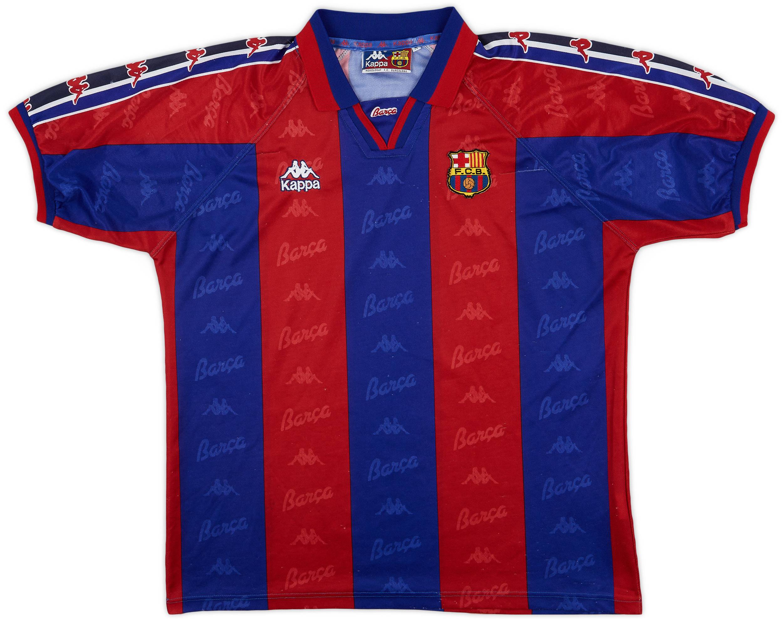 1995-97 Barcelona Home Shirt - 7/10 - (M)
