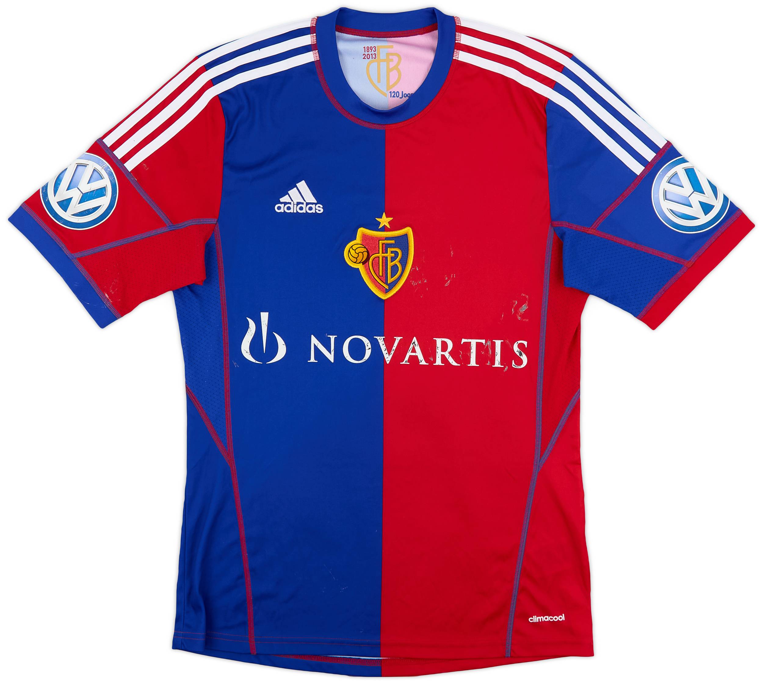 2013-14 FC Basel Home Shirt - 5/10 - (S)