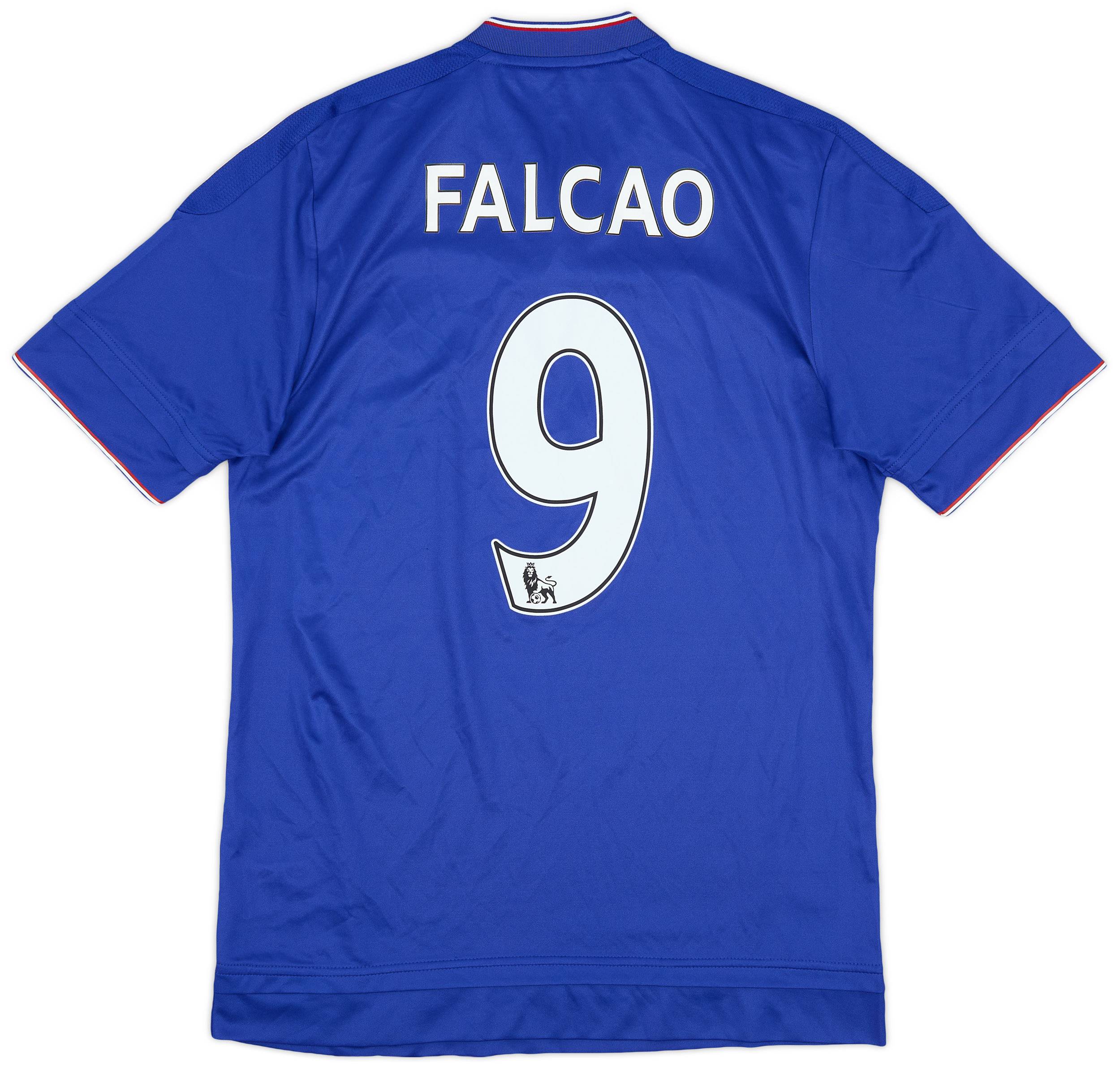 2015 16 Chelsea Home Shirt Falcao 9 8 10 S