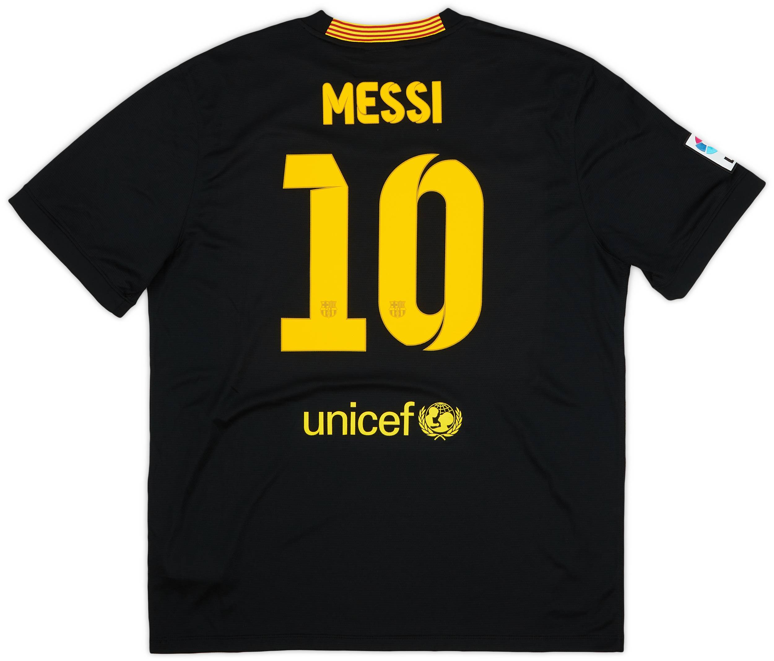 2013-14 Barcelona Third Shirt Messi #10 (XL)