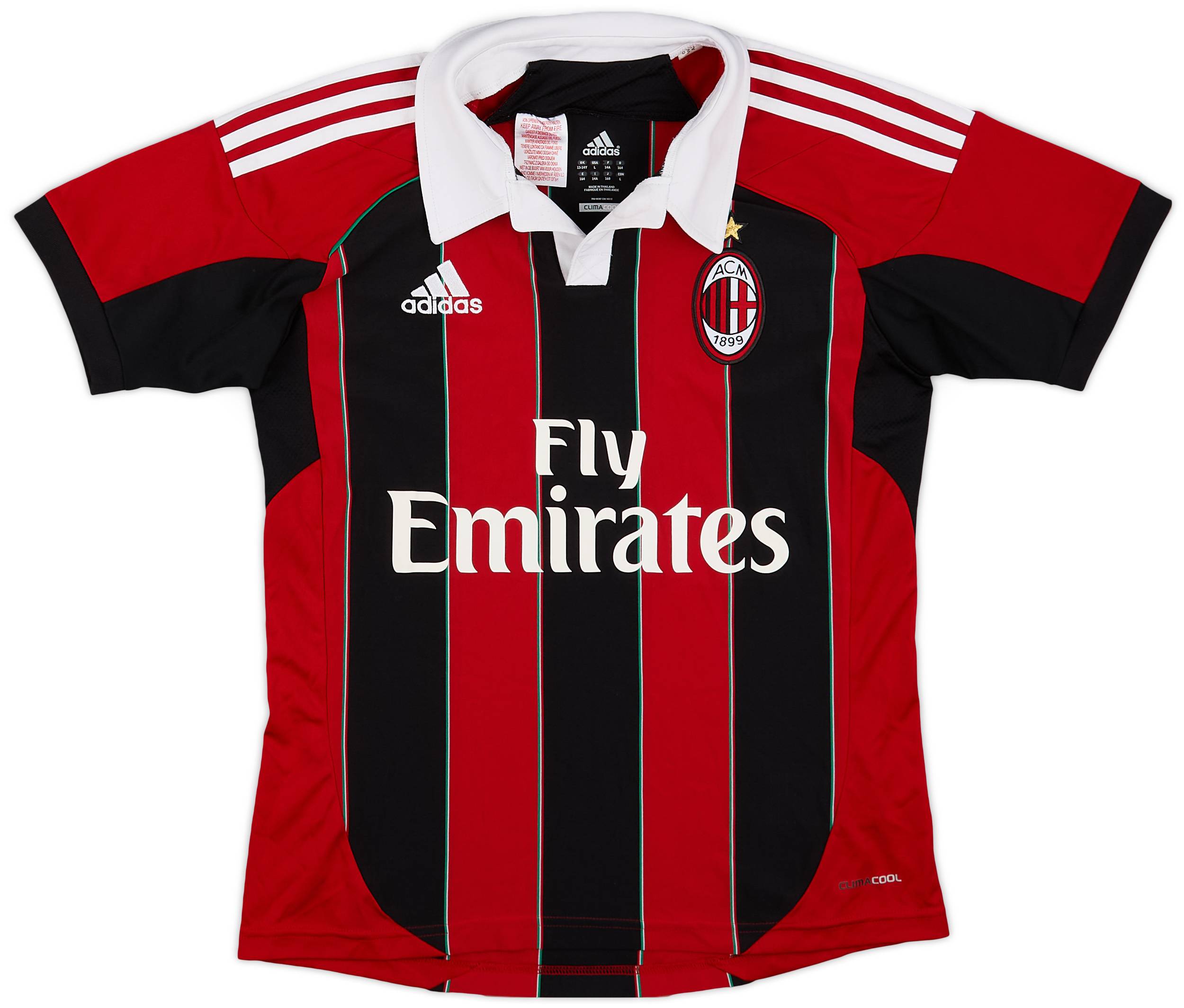 2012-13 AC Milan Home Shirt - 7/10 - (L.Boys)