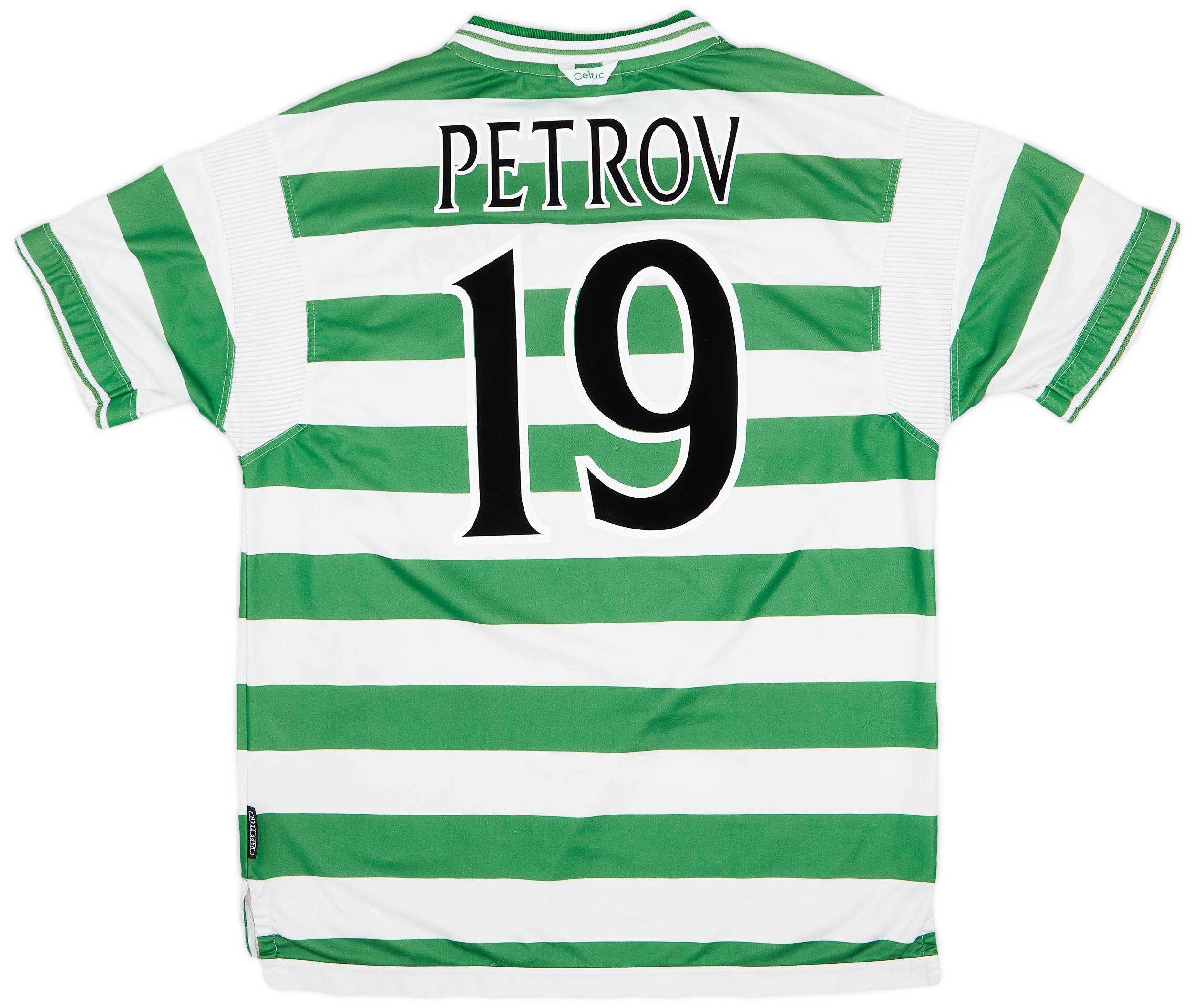 1999-01 Celtic Home Shirt Petrov #19 - 6/10 - (XL)