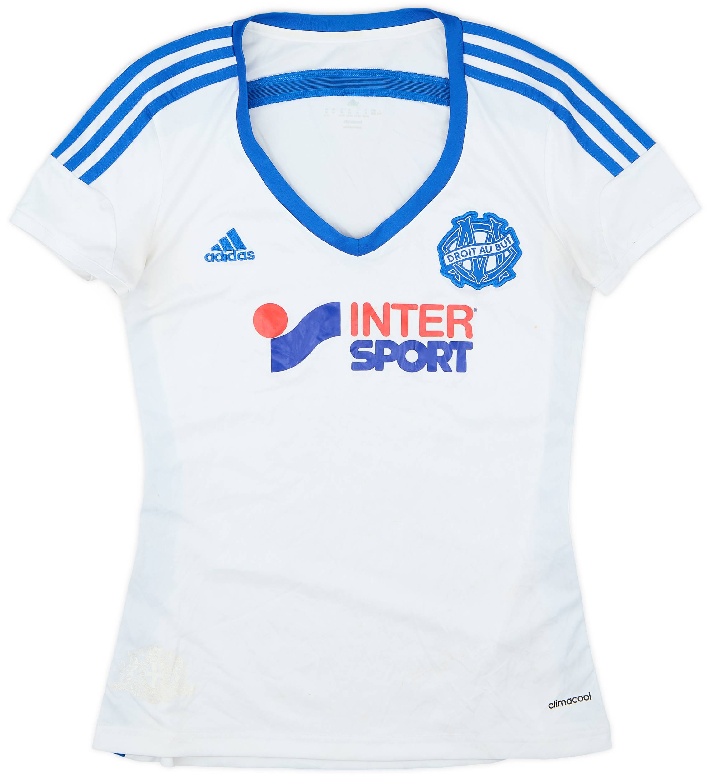2014-15 Olympique Marseille Home Shirt - 6/10 - (Women's M)