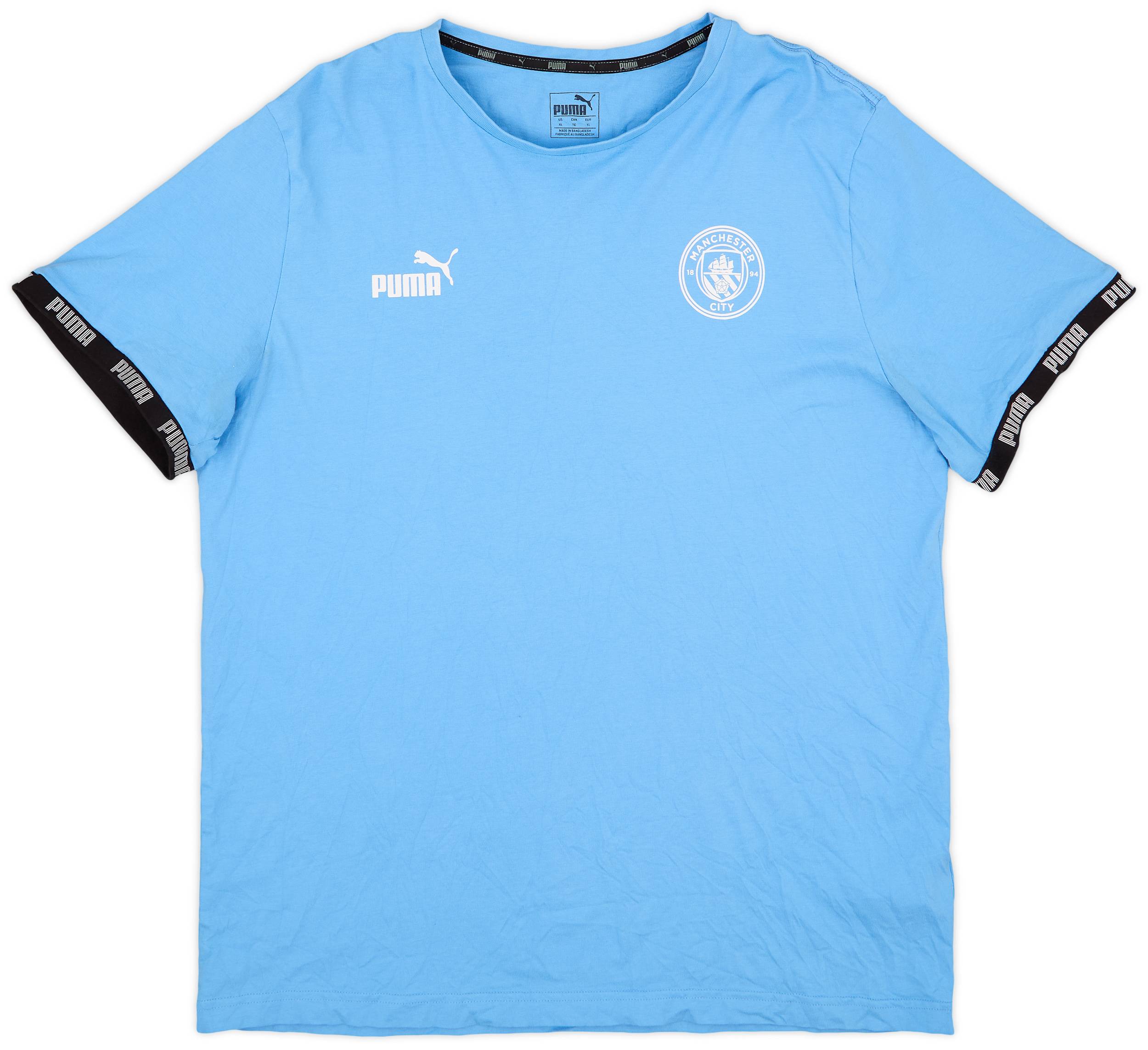 2019-20 Manchester City Puma Cotton Tee - 8/10 - (XL)