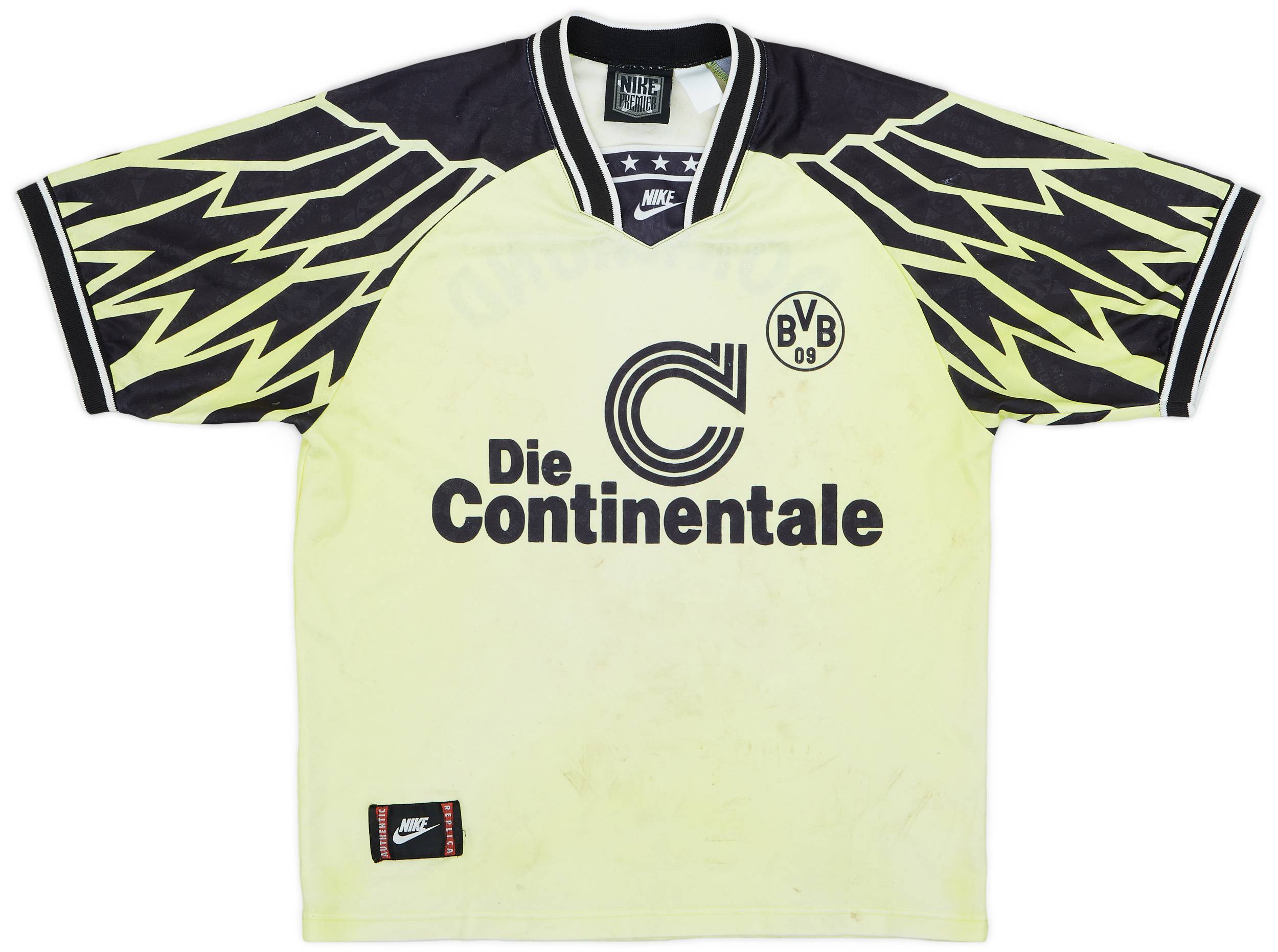 ドルトムント（Borussia Dortmund）94-95 H ホーム ナイキ 長袖