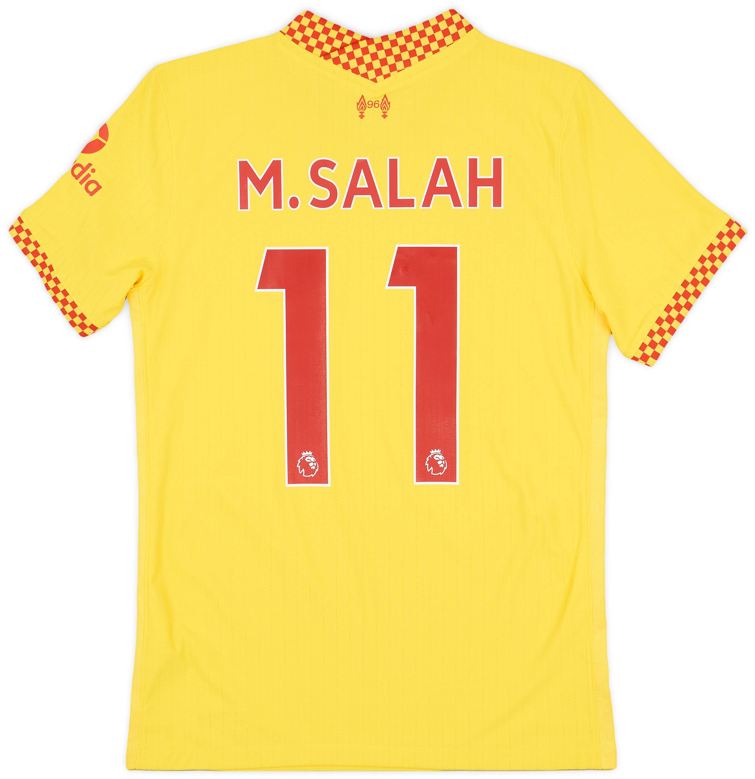 2021-22 Liverpool Authentic Third Shirt M.Salah #11 (S)