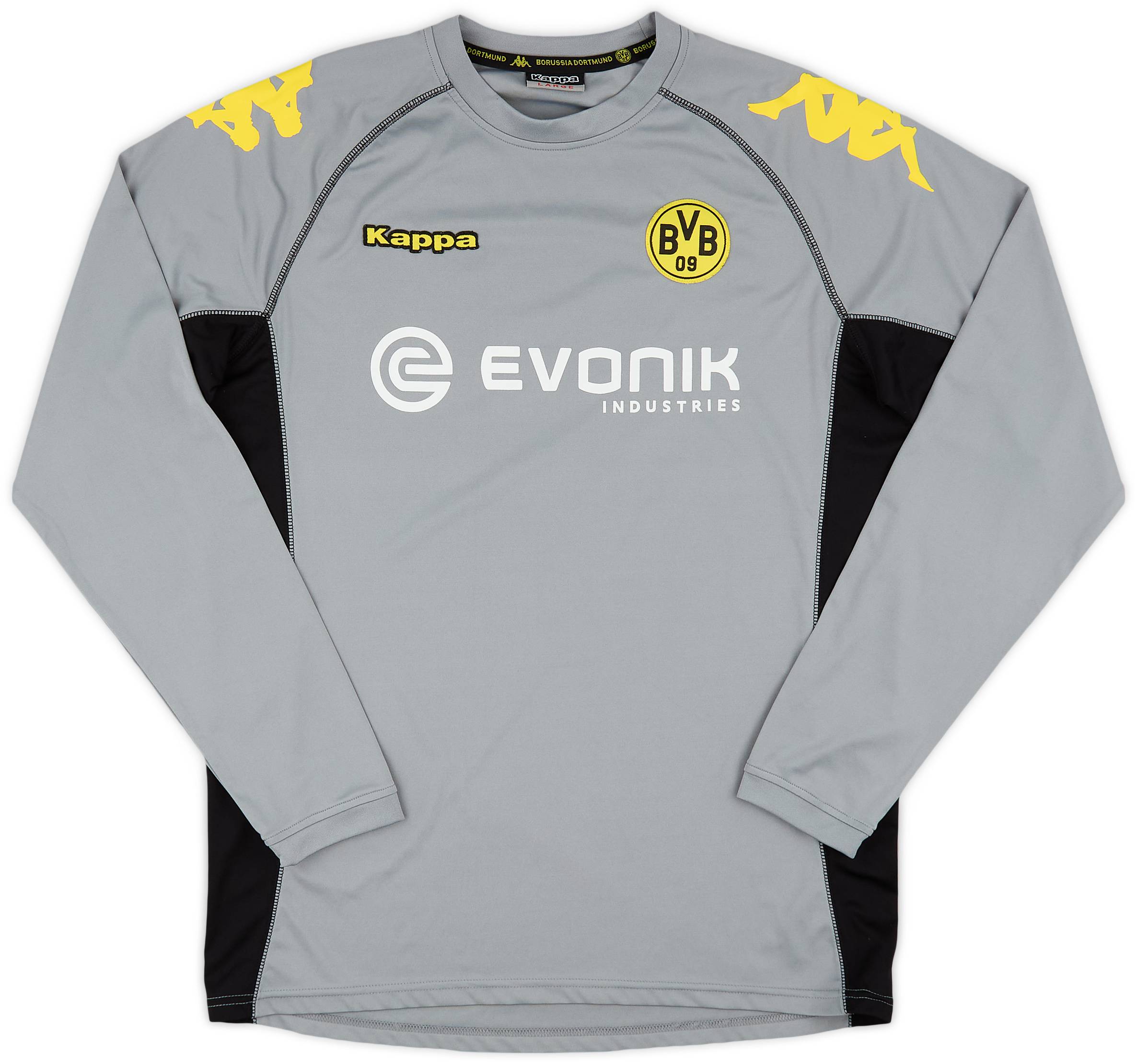 2010-11 Borussia Dortmund Kappa Training L/S Shirt - 8/10 - (L)