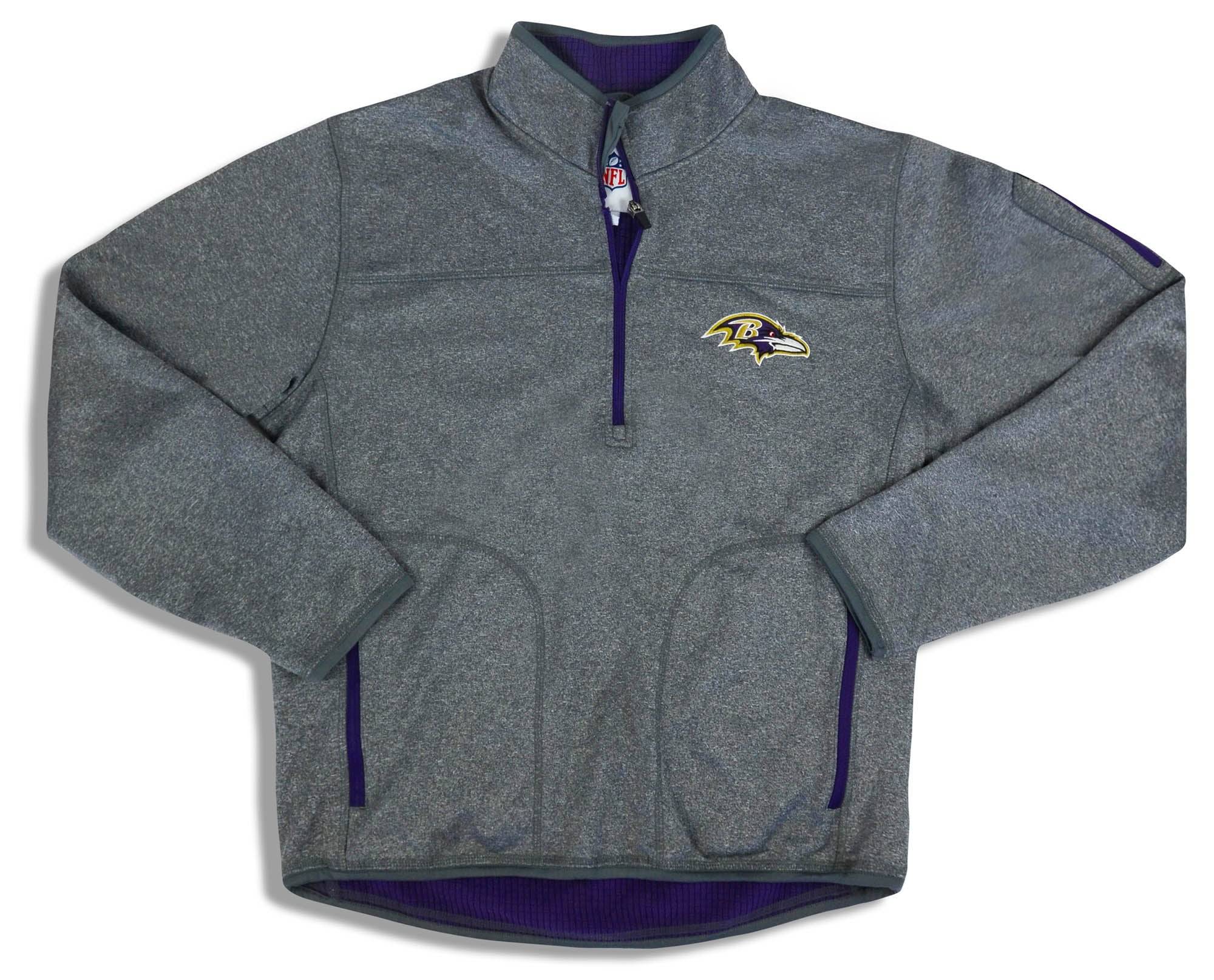 2000s Baltimore Ravens Half-Zip Training Jacket M