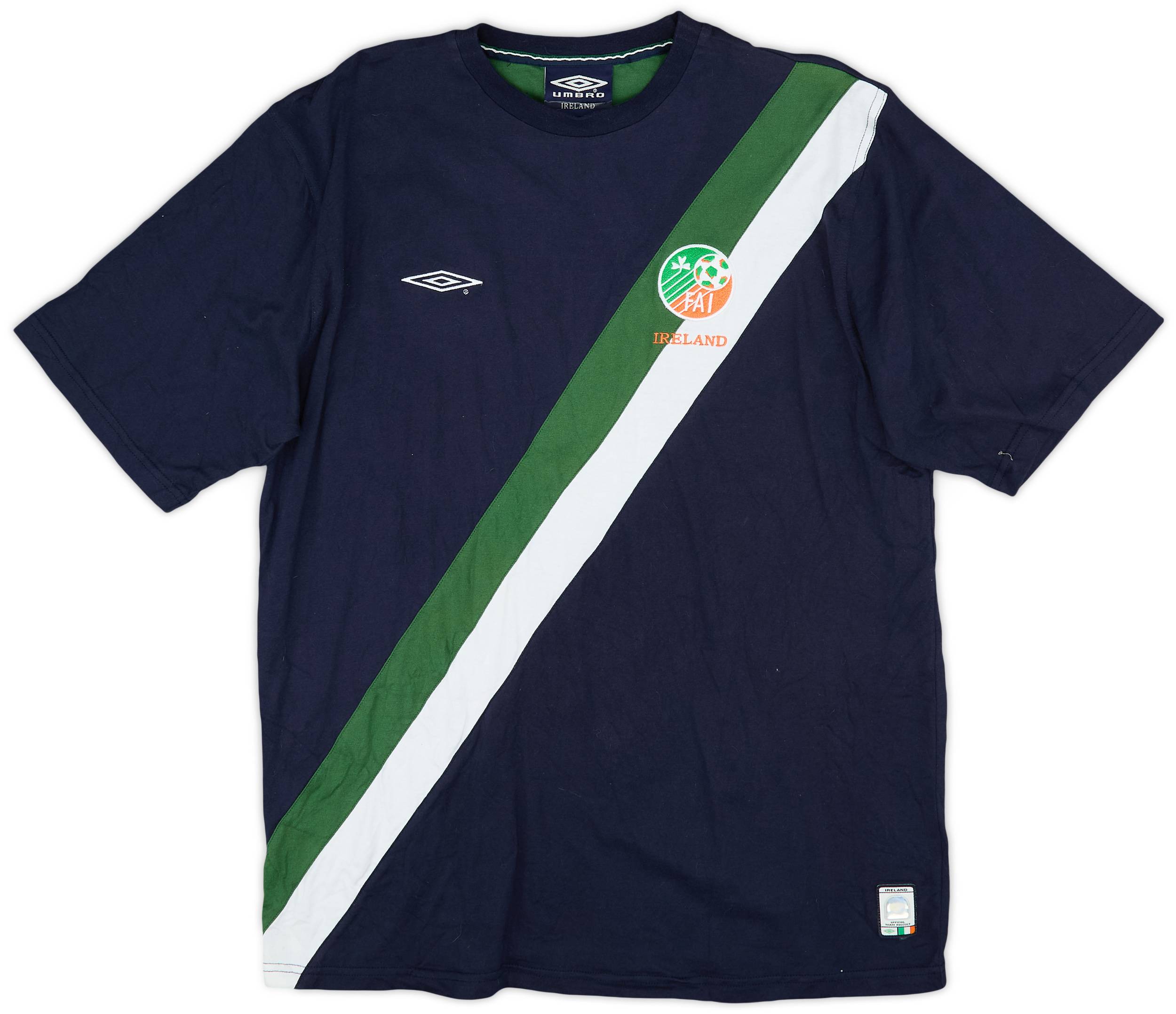 2004-05 Ireland Umbro Leisure Tee - 7/10 - (L)