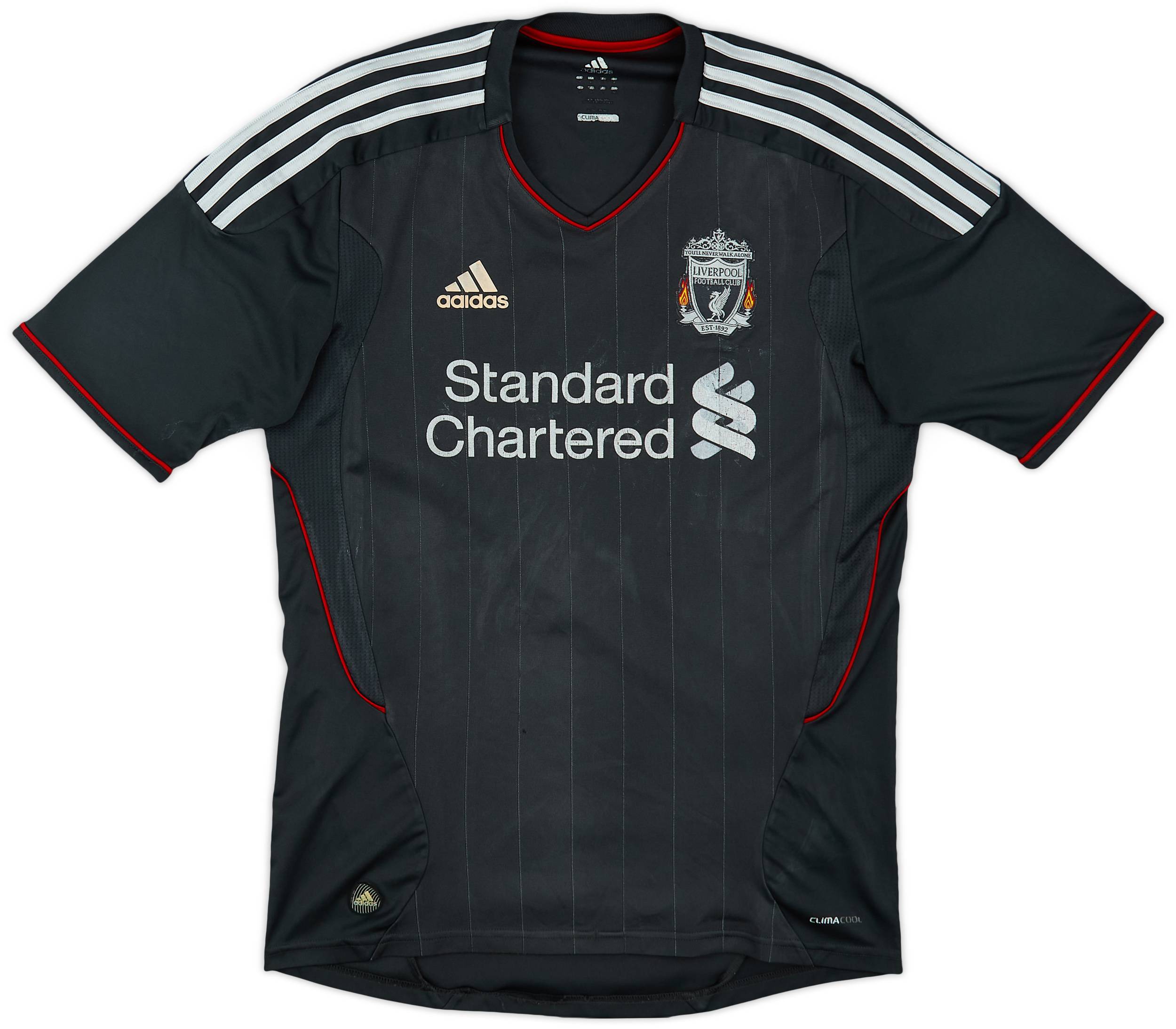 2011-12 Liverpool Away Shirt Gerrard #8 - 4/10 - (M)
