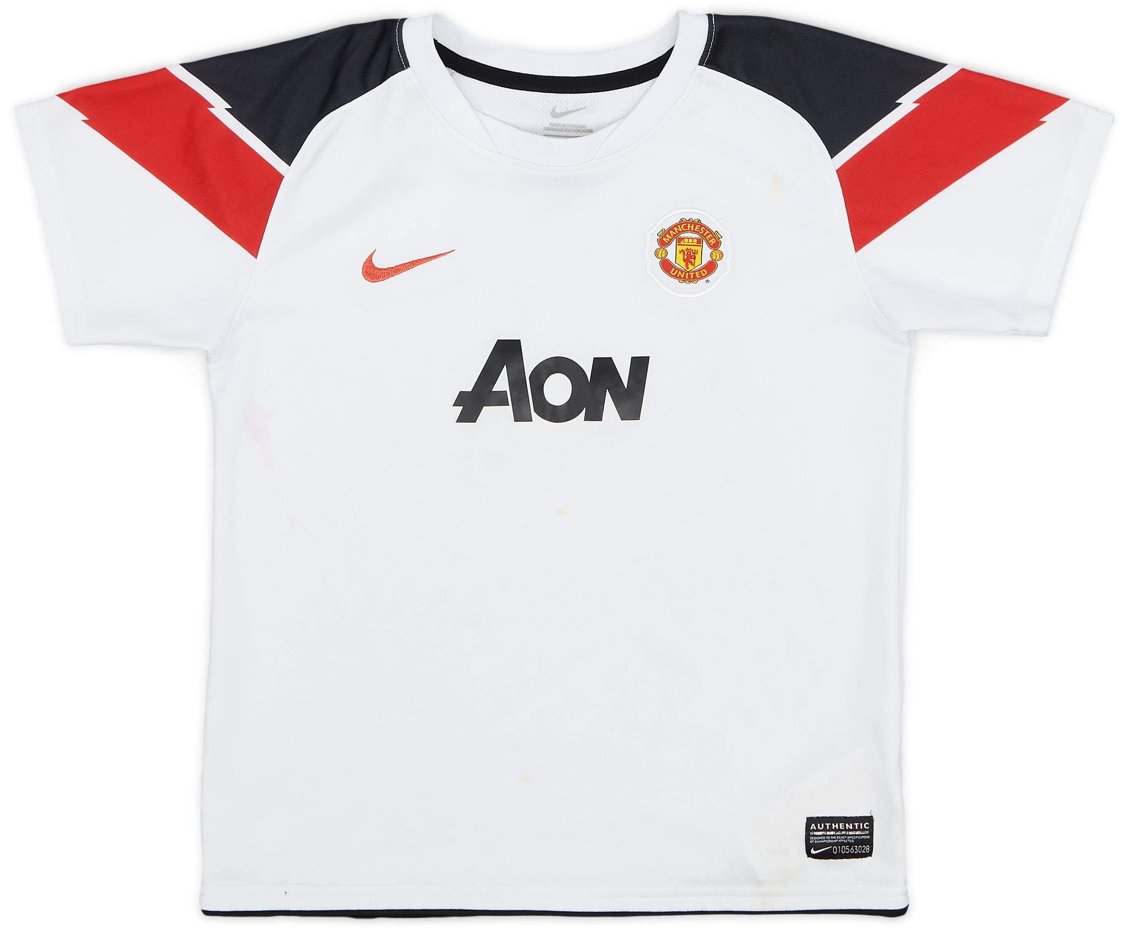 2010-12 Manchester United Away Shirt - 4/10 - (6-7 Years)