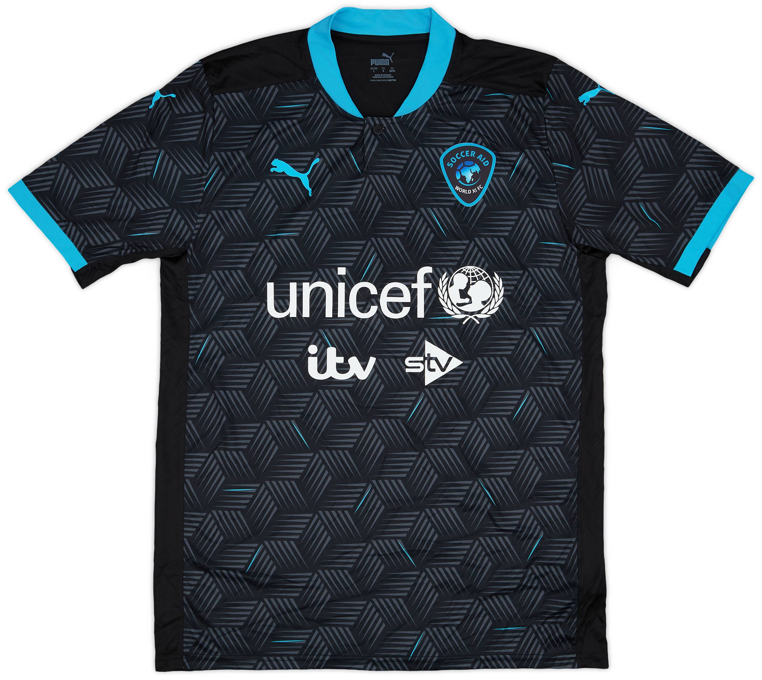 2020 Soccer Aid World XI Home Shirt - 8/10 - (L)