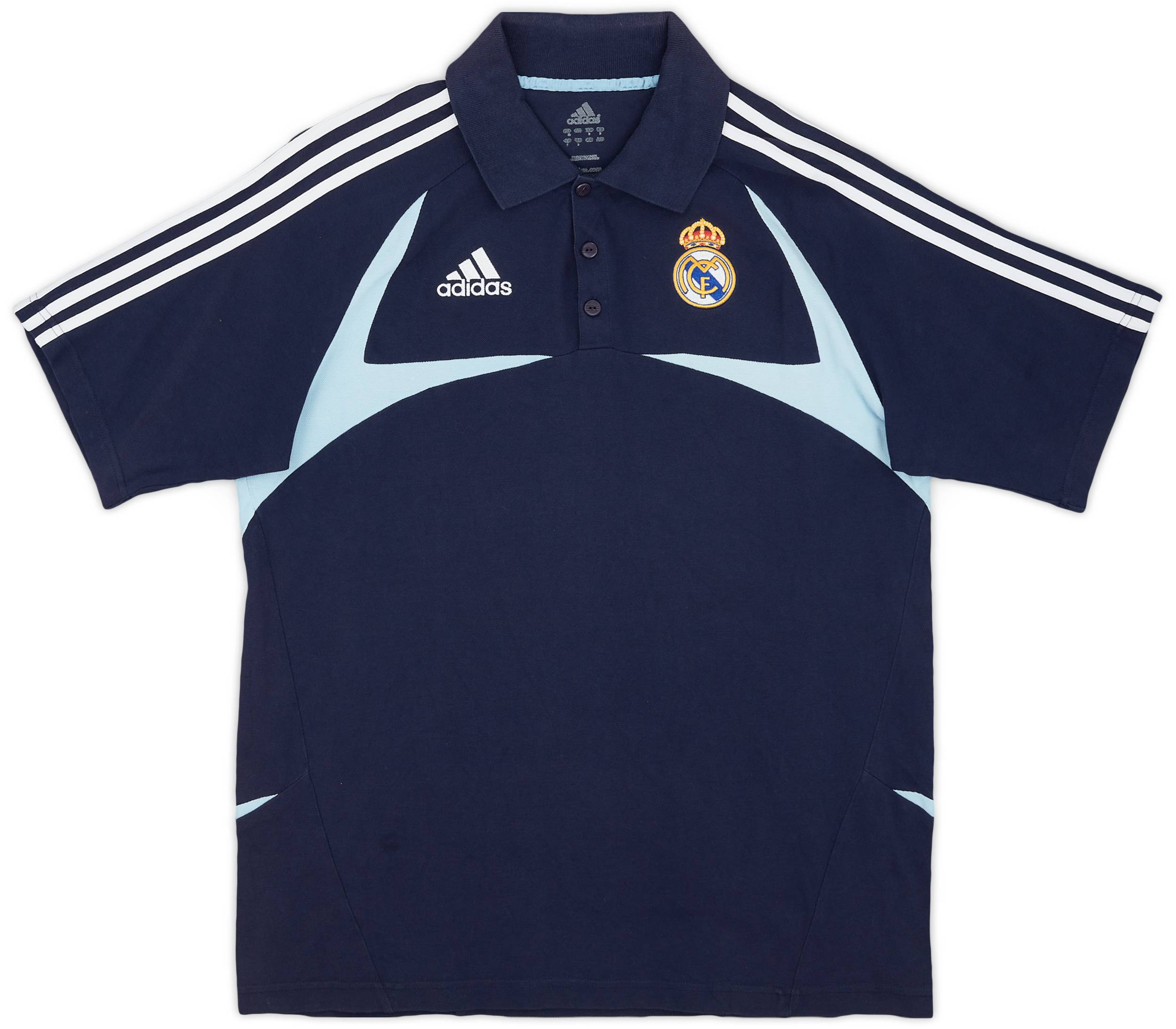 2007-08 Real Madrid adidas Polo Shirt - 7/10 - (M)
