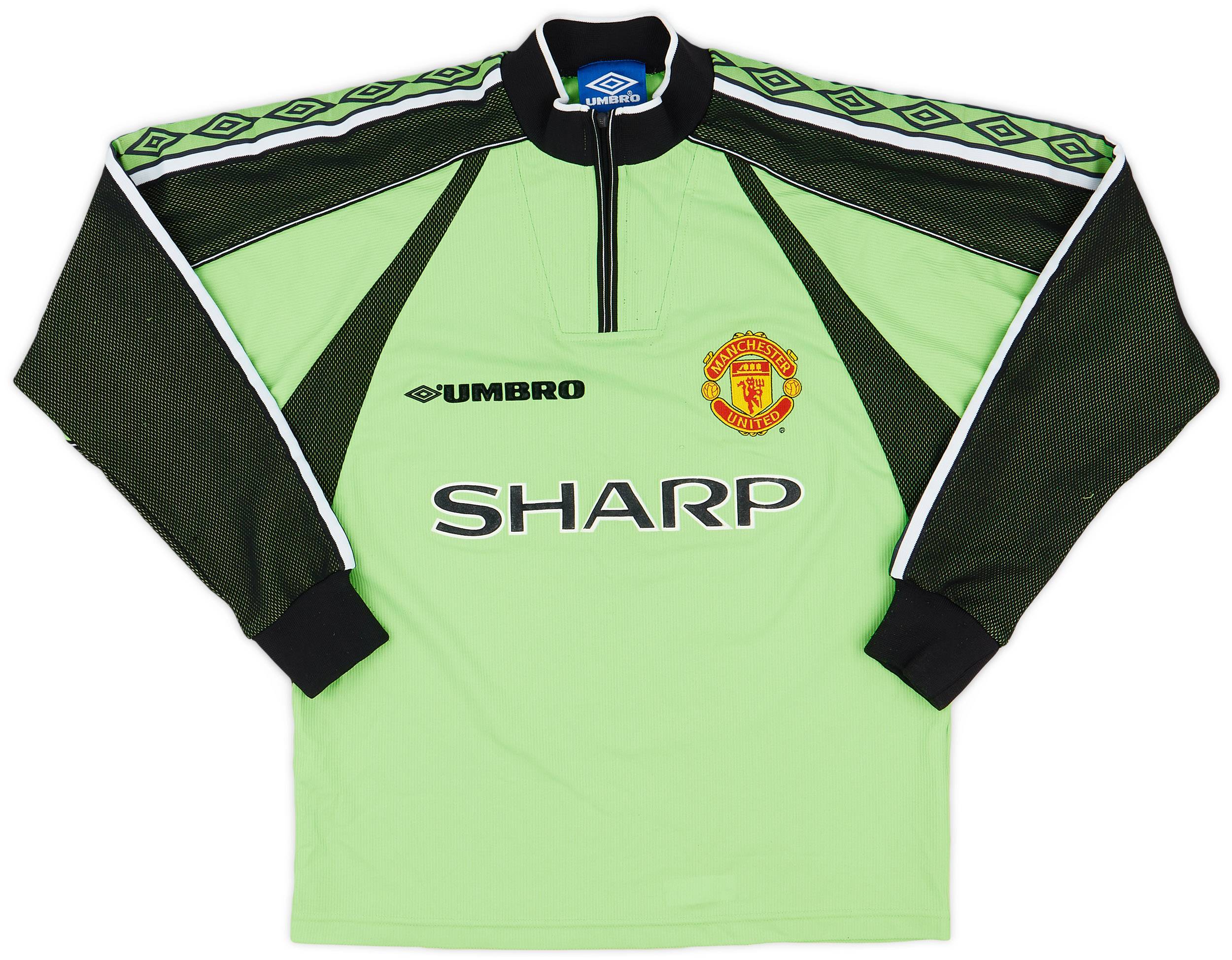 1998-99 Manchester United GK Shirt - 9/10 - (Y)