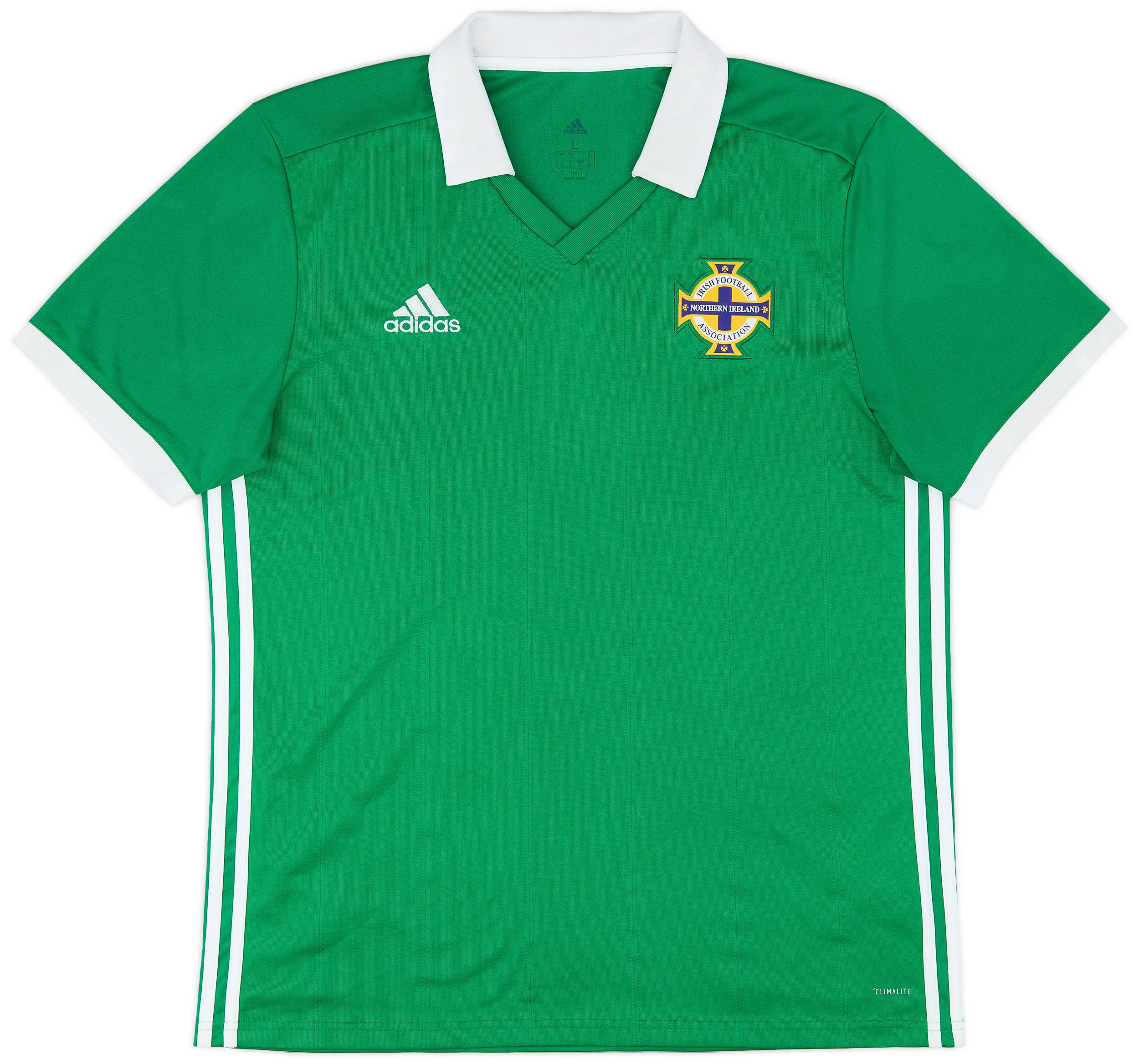 2018-19 Northern Ireland Home Shirt - 7/10 - (L)