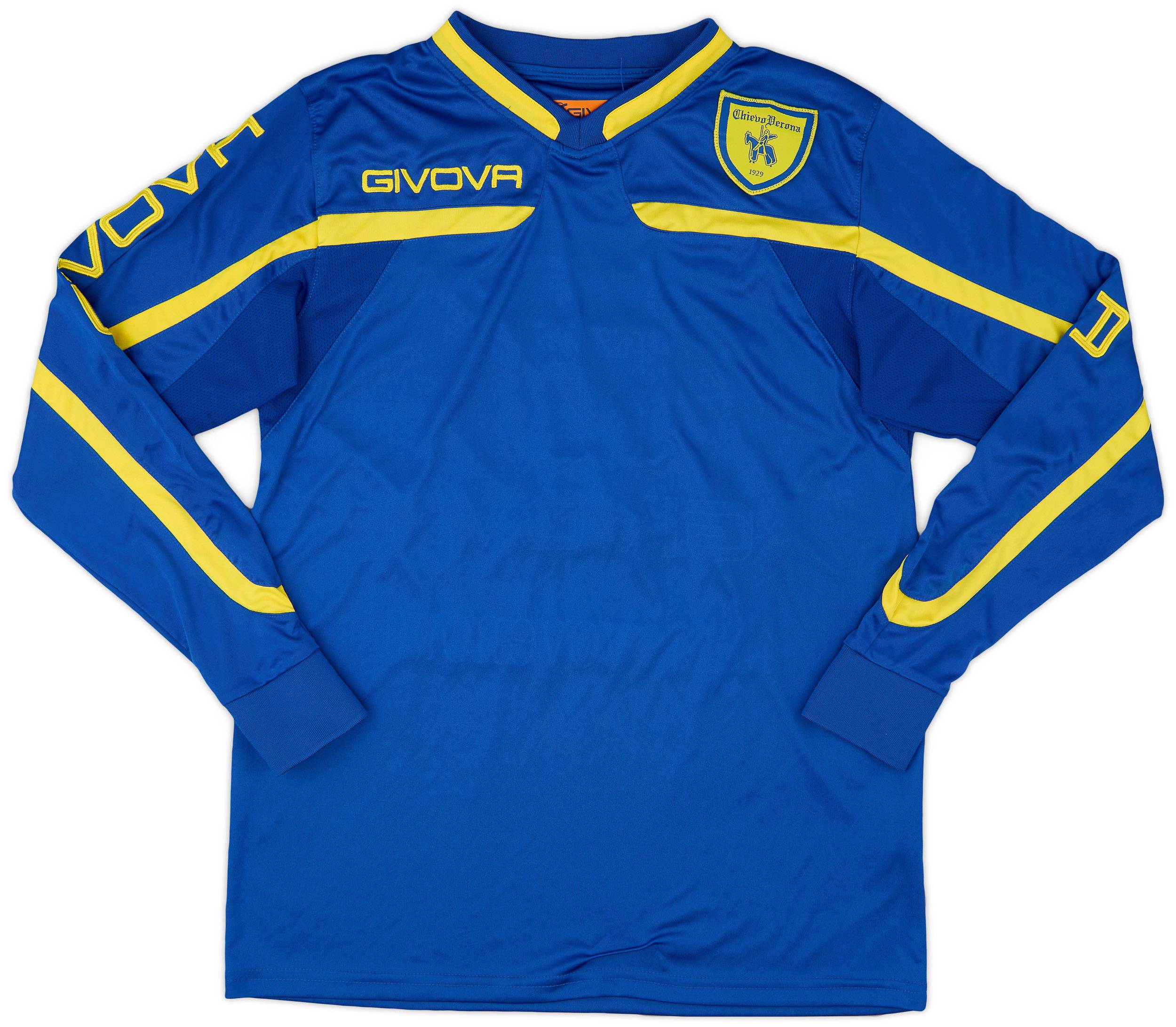 2018-19 Chievo Verona Givova Training L/S Shirt - 10/10 - (M)