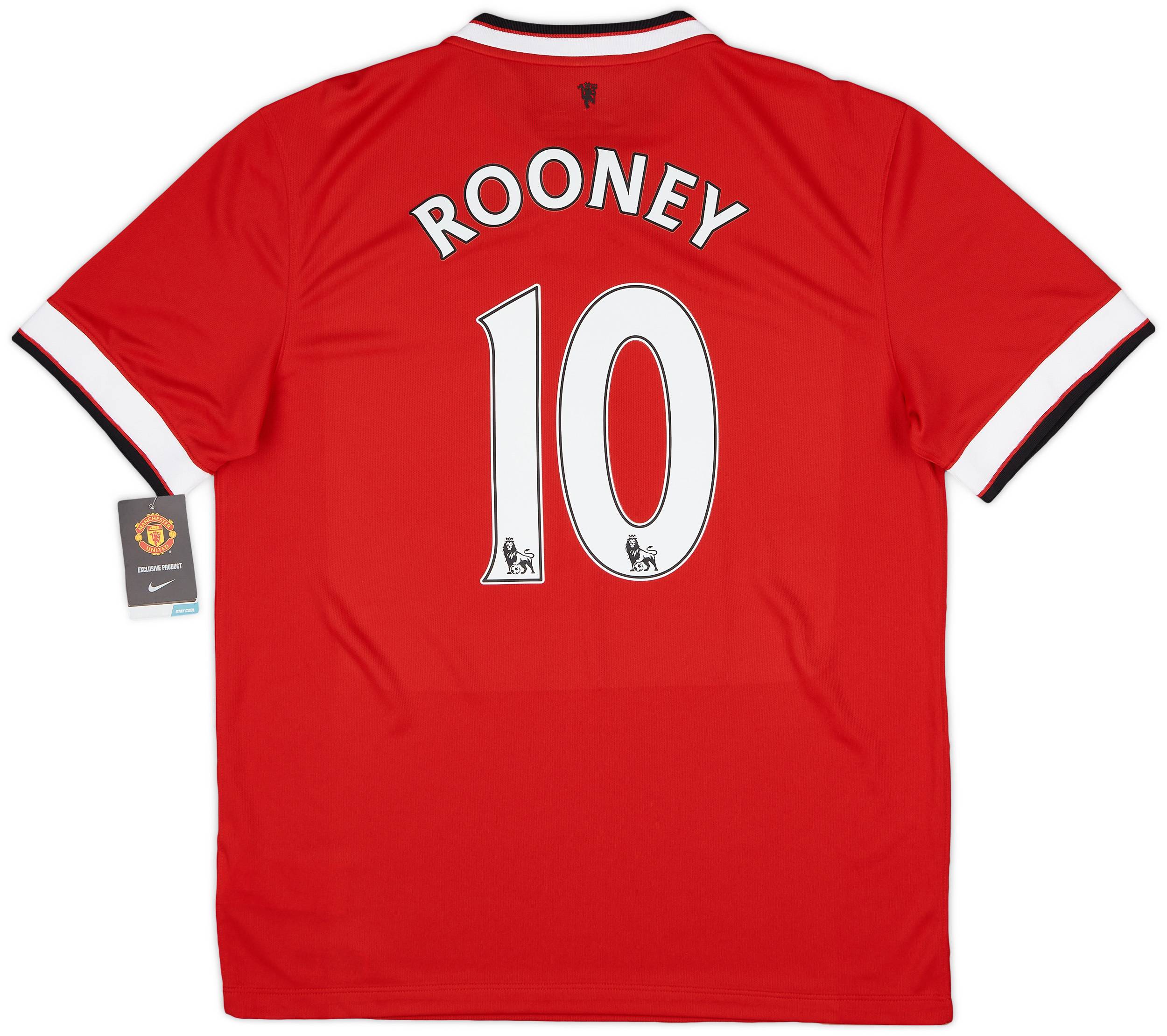2014-15 Manchester United Home Shirt Rooney #10 (L)